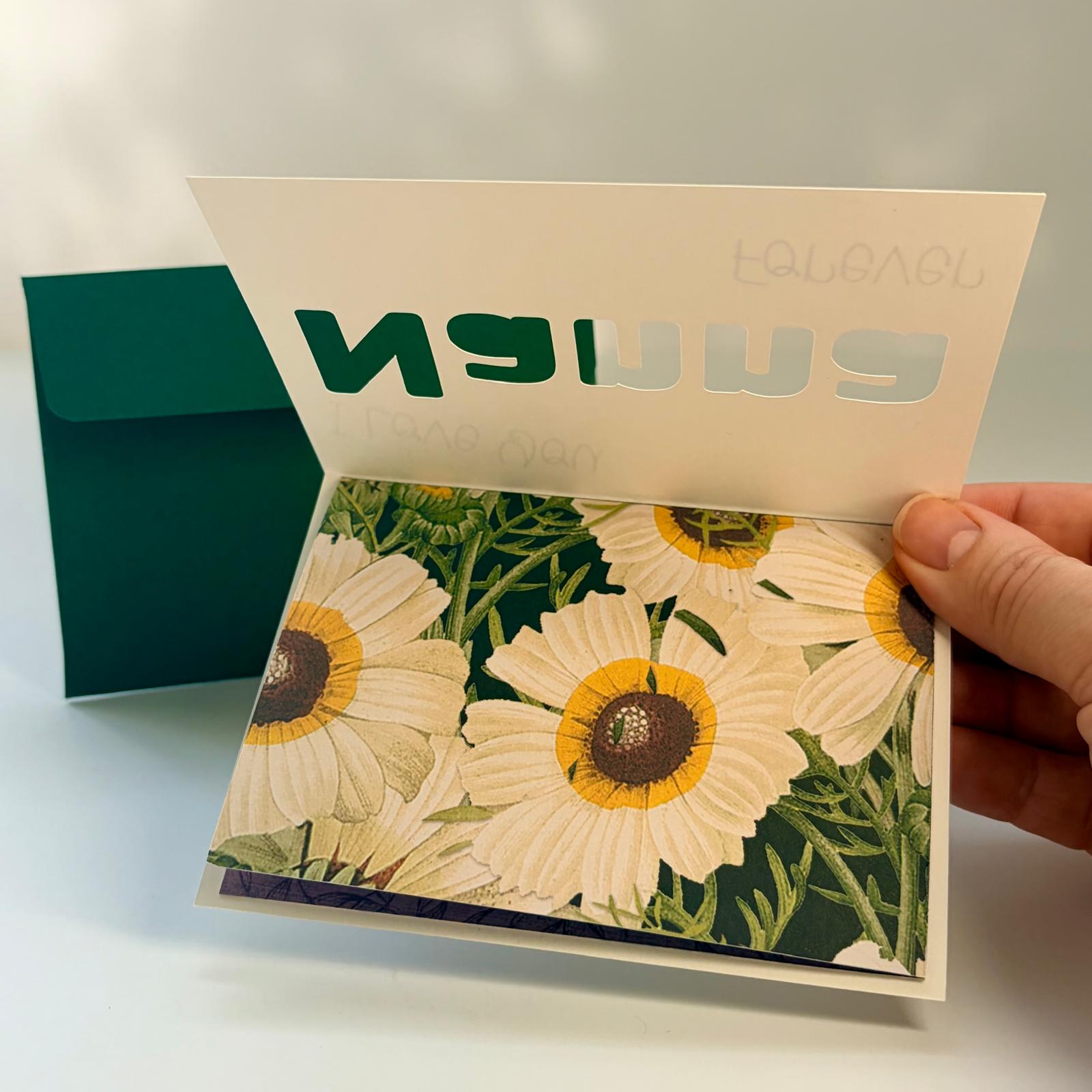 A6 Greeting Card & Envelope | Nanna I love you Forever