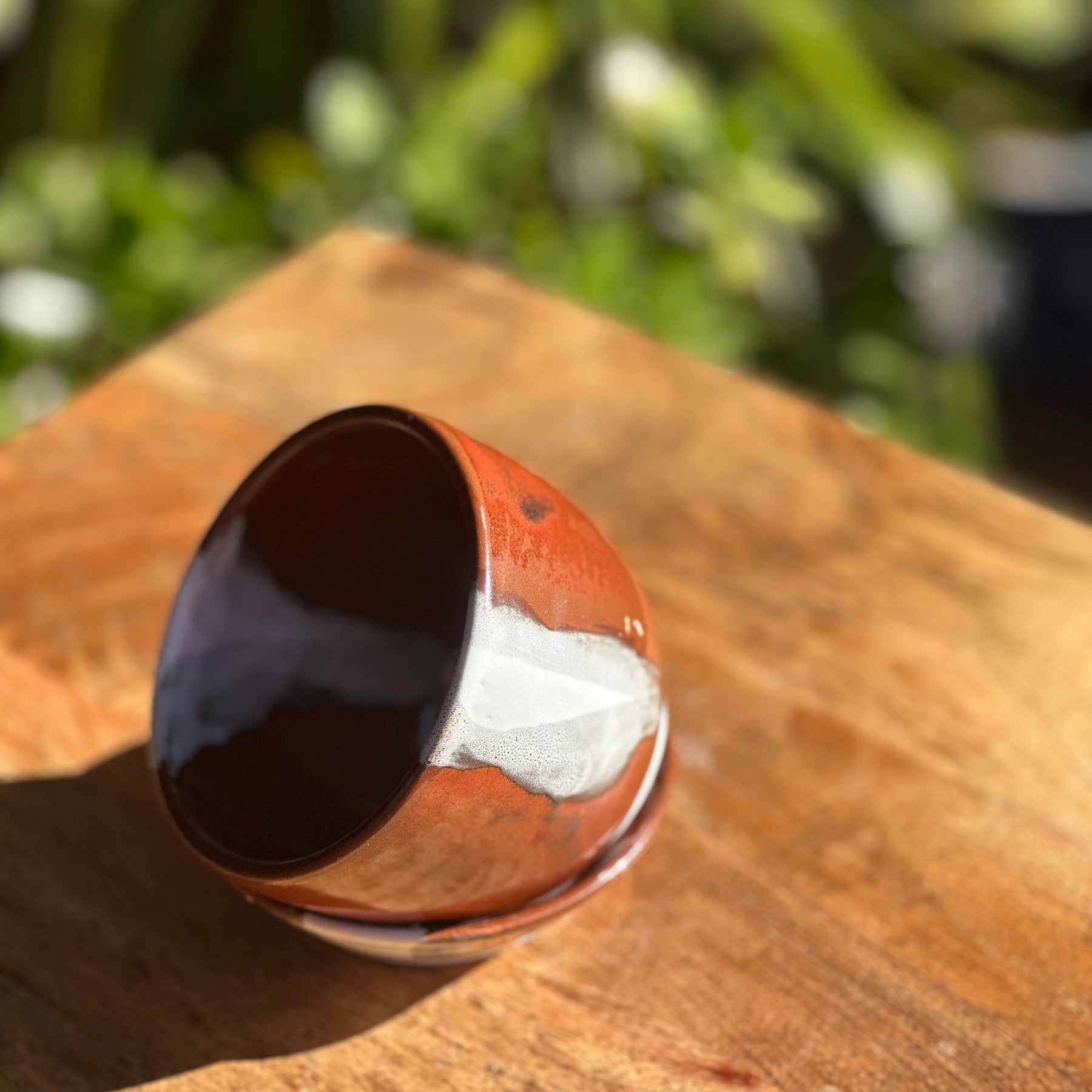 Pilbara Calling Handmade Porcelain Tea Cup & Small Dish Set | Australian Ceramic Tea Cup | Wheel Thrown Pottery