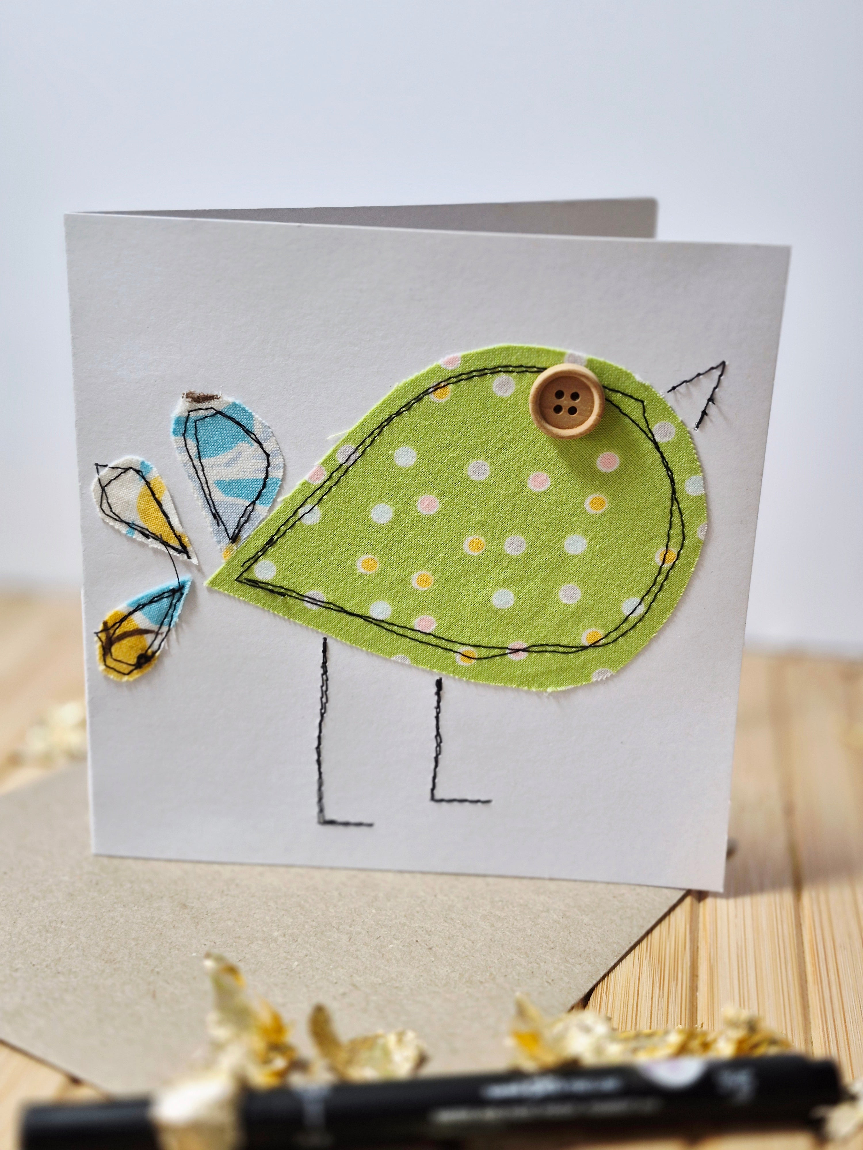 Birdie dreaming card