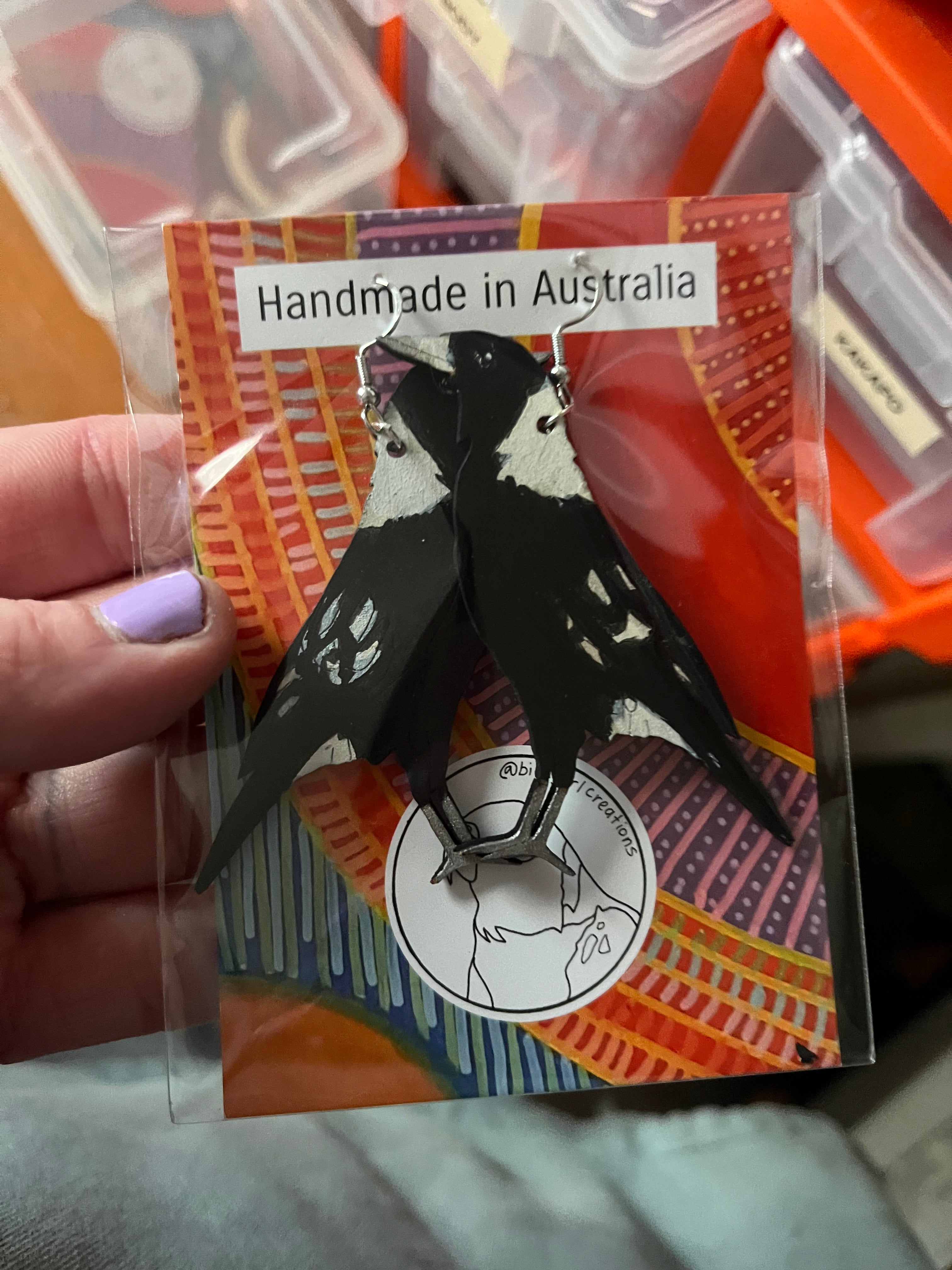 Magpie Earrings