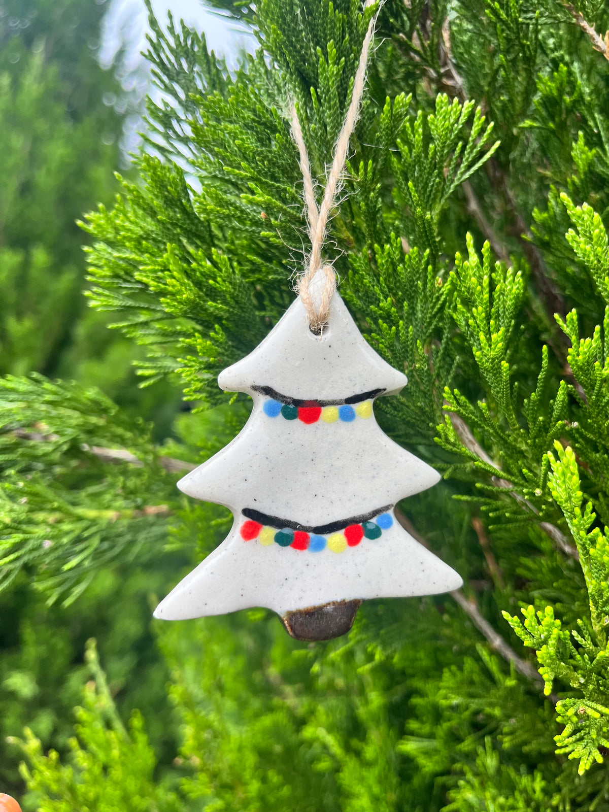 Ceramic Christmas Ornaments (3 Pack)
