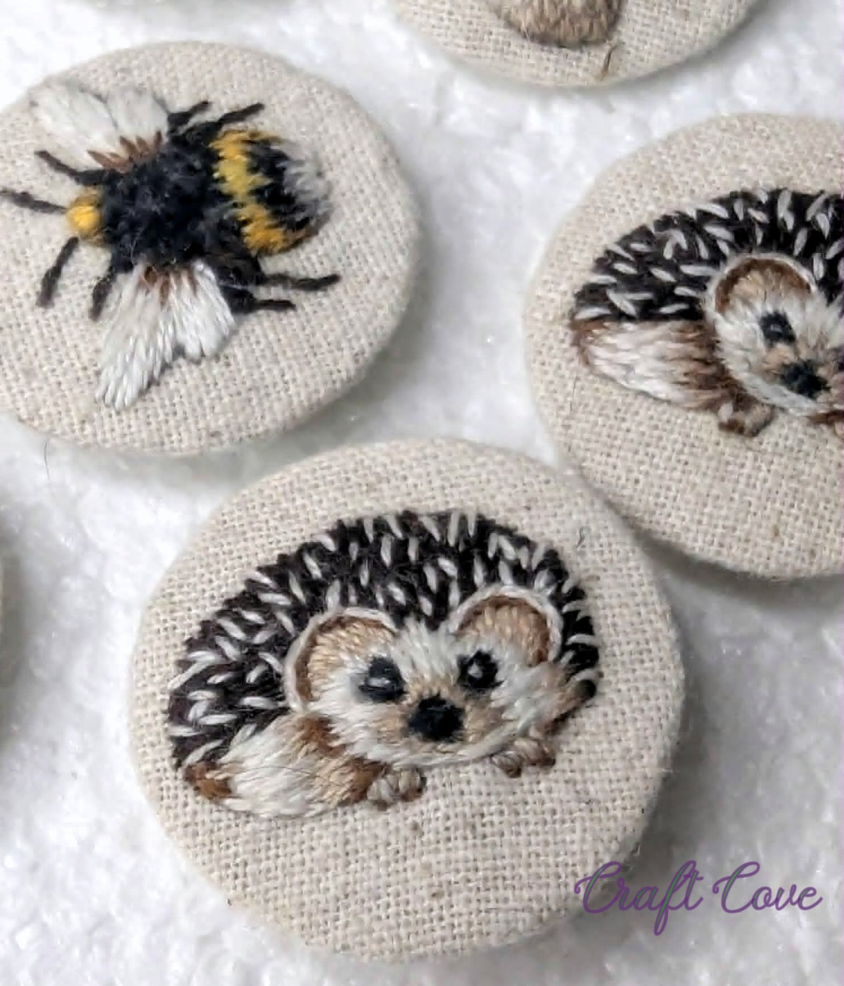 Mini Hand Embroidered Jewellery