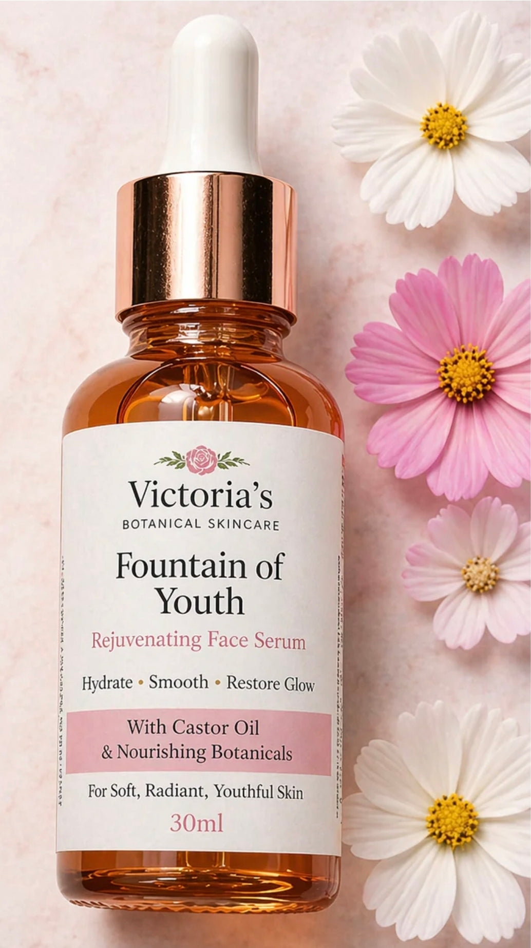 Fountain of Youth Face Oil – Natural Glow Serum | Victoria’s Natural Remedies