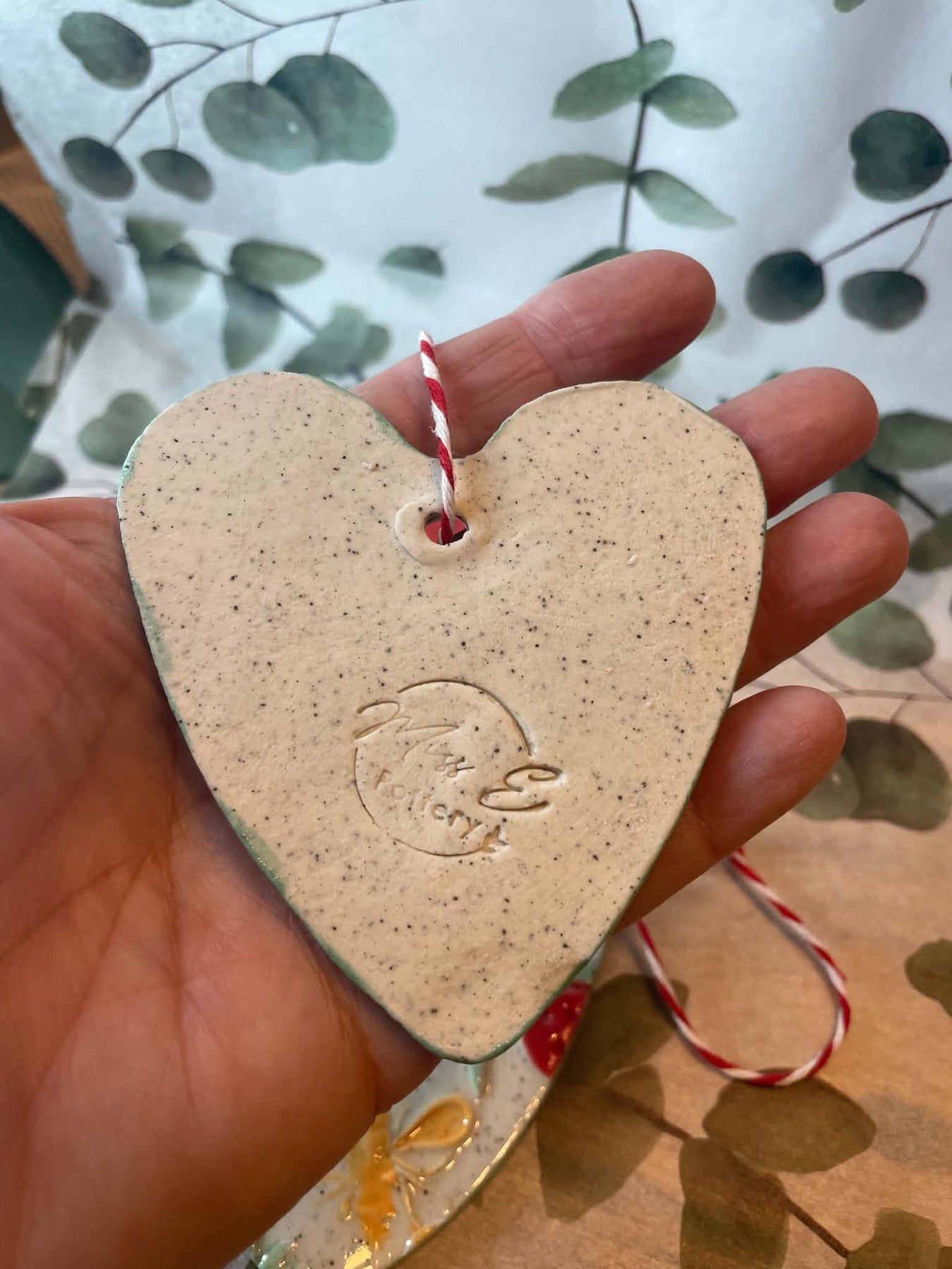 Christmas Strawberry heart decorations