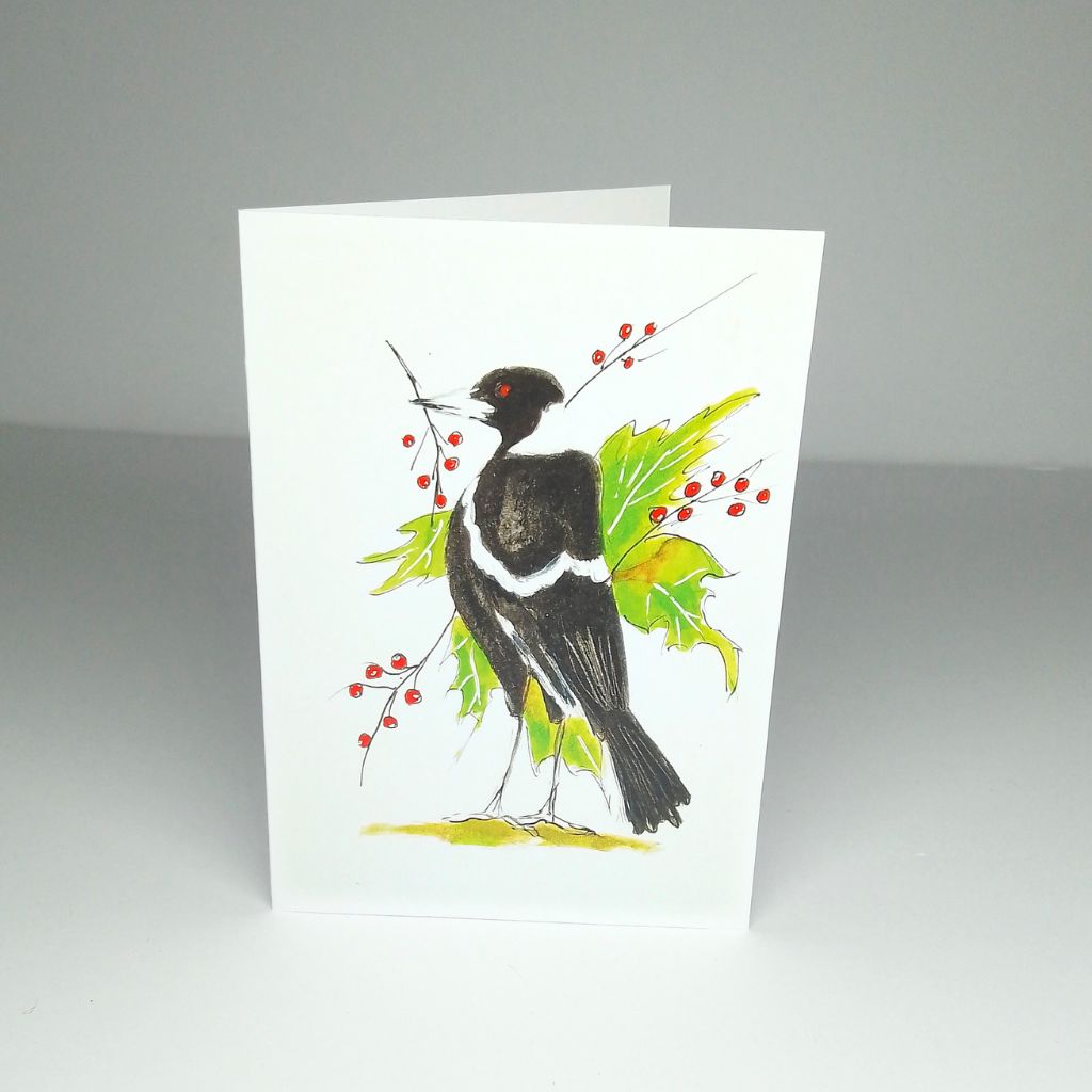 Quirky Bird Christmas Cards - 6 designs