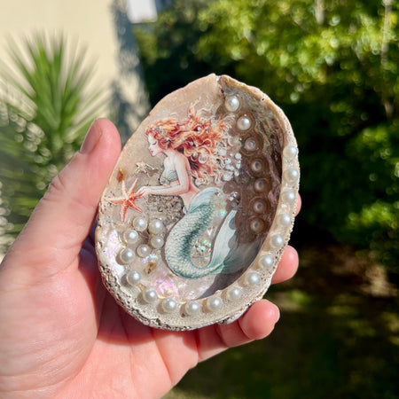 Mermaid Ocean Shell Trinket Dish