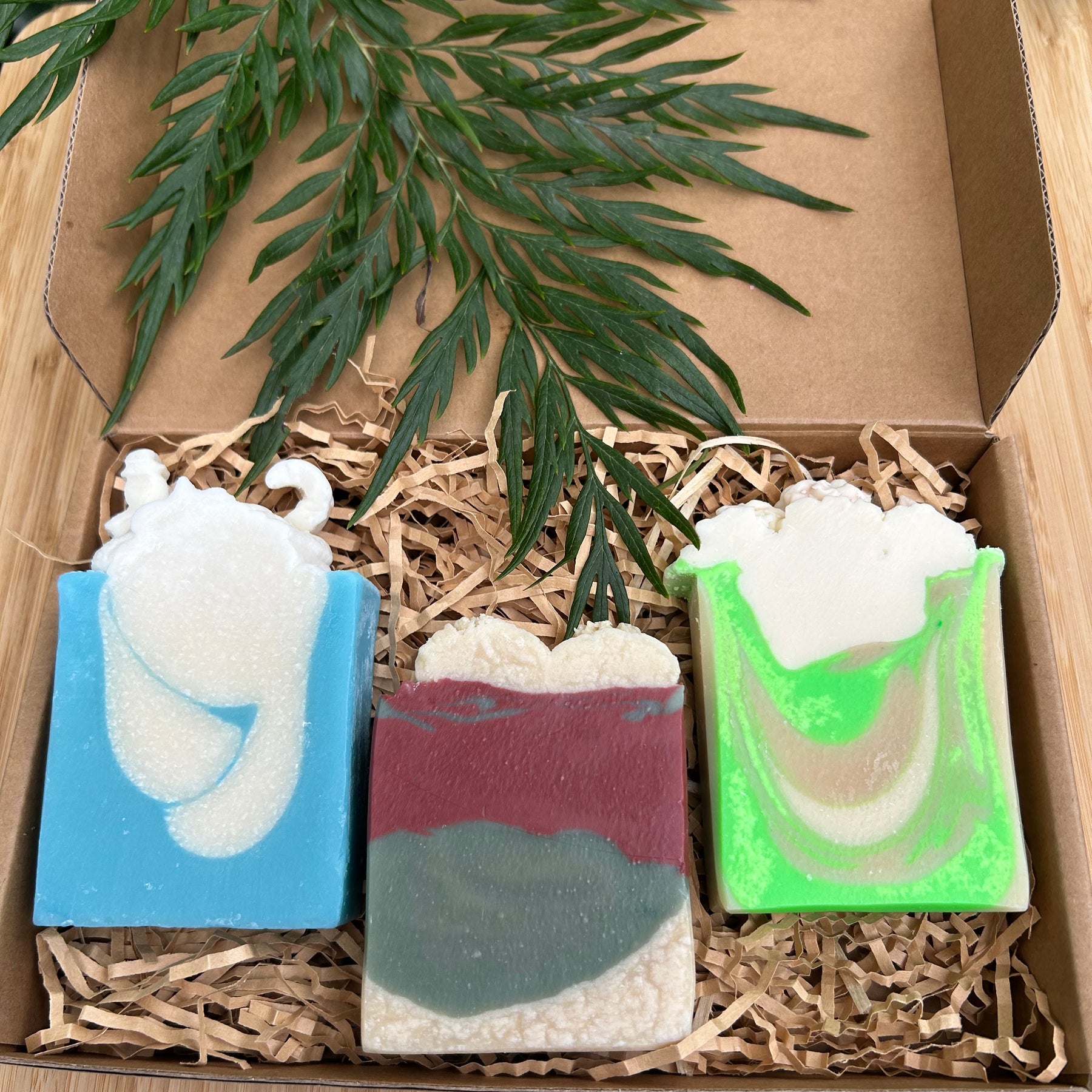 Handmade Christmas Soap Gift Pack | Natural Aussie Body Bars