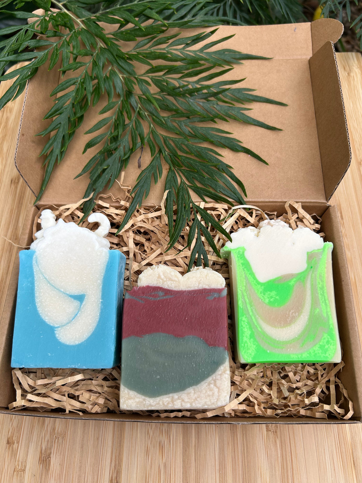 Handmade Christmas Soap Gift Pack | Natural Aussie Body Bars