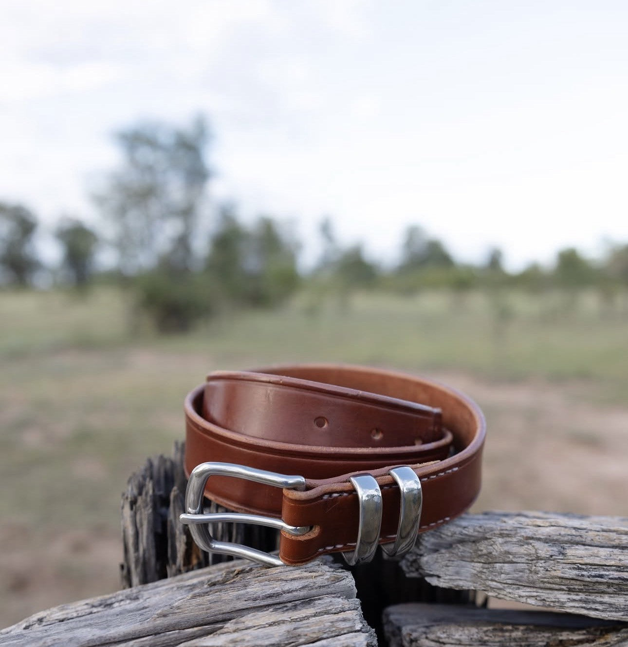 Custom Plain Leather Belt (Adult)
