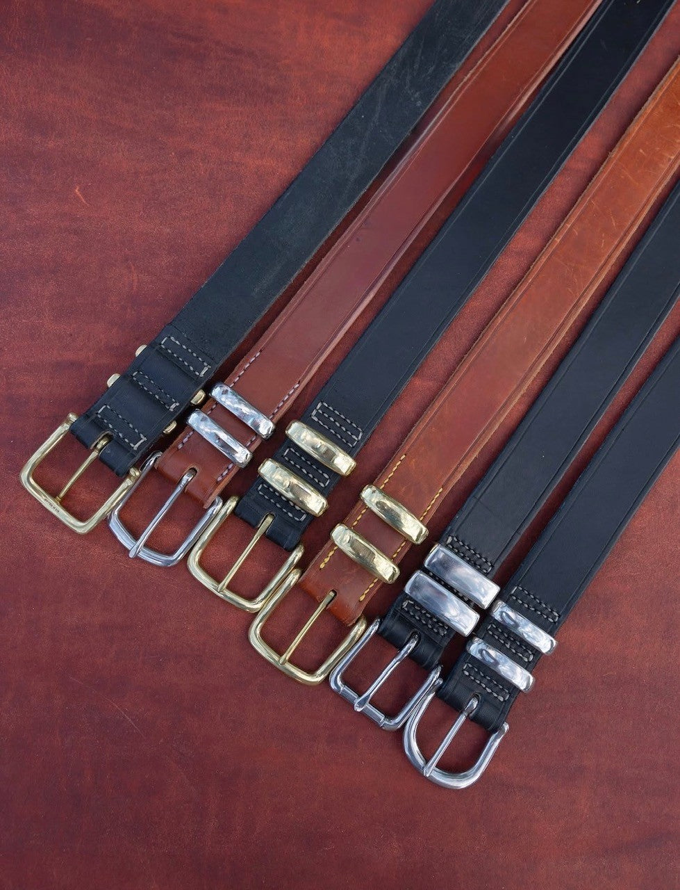 Custom Plain Leather Belt (Child)