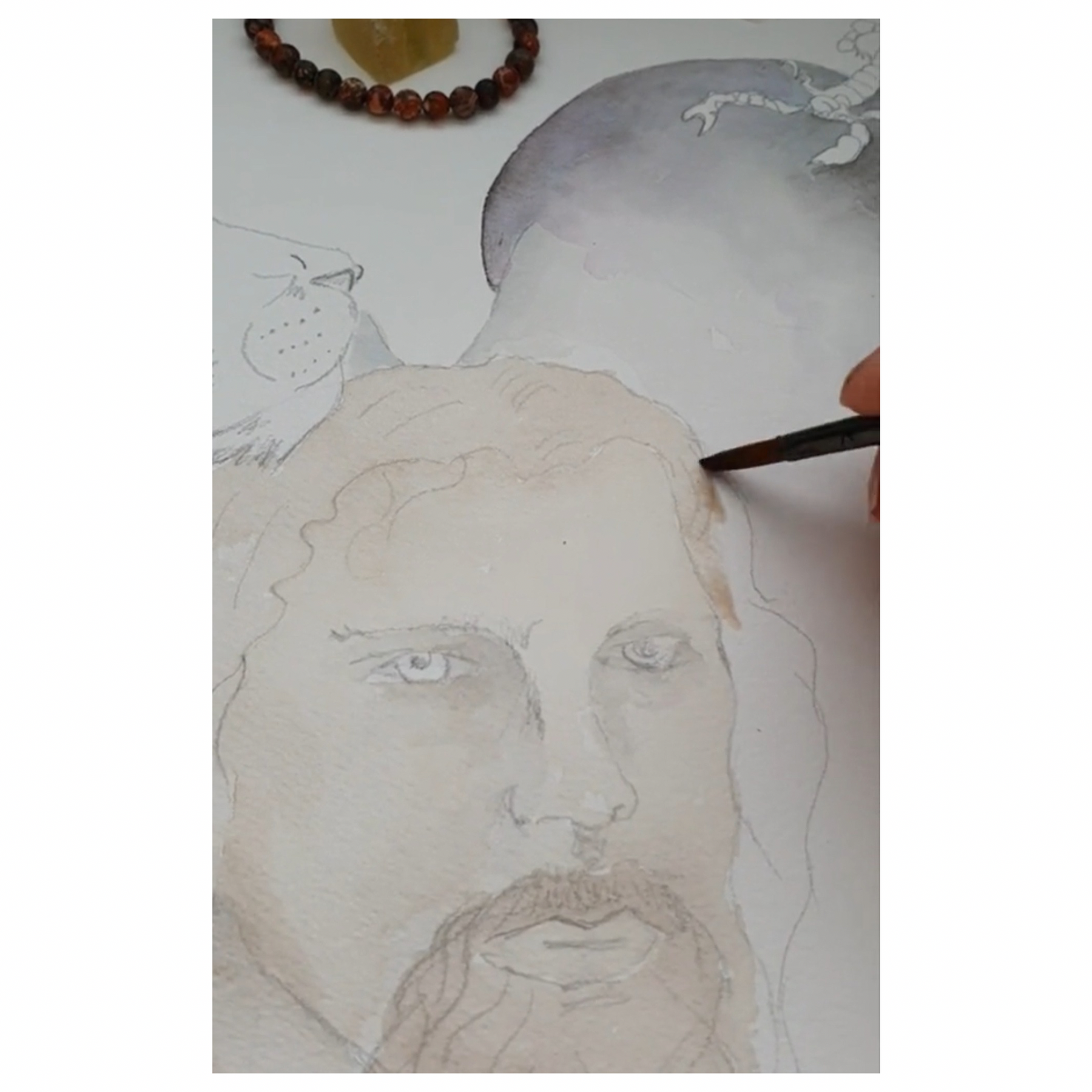 Mini Intuitive Art Reading – Hand Painted Soul Artwork