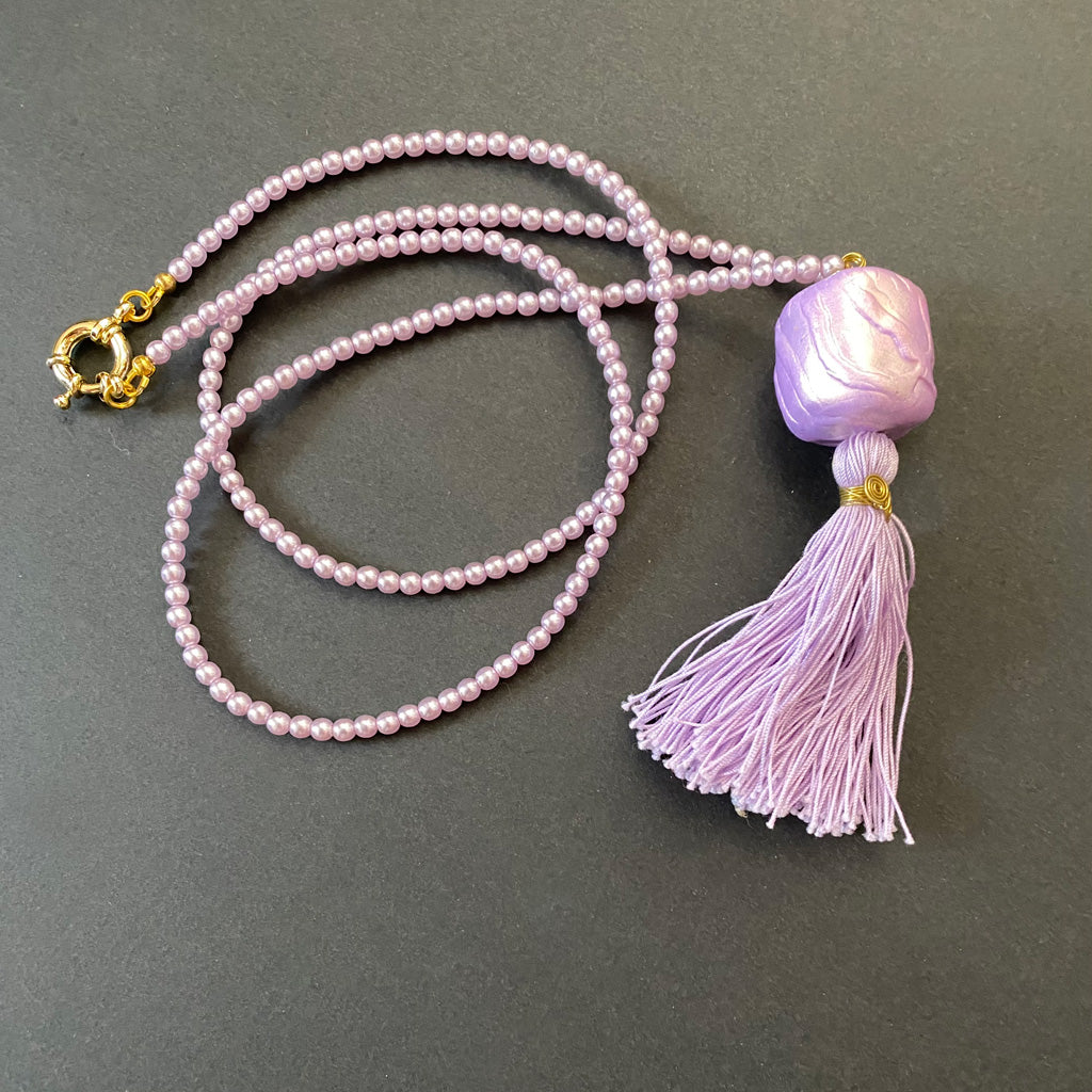 Necklace Lilac swish