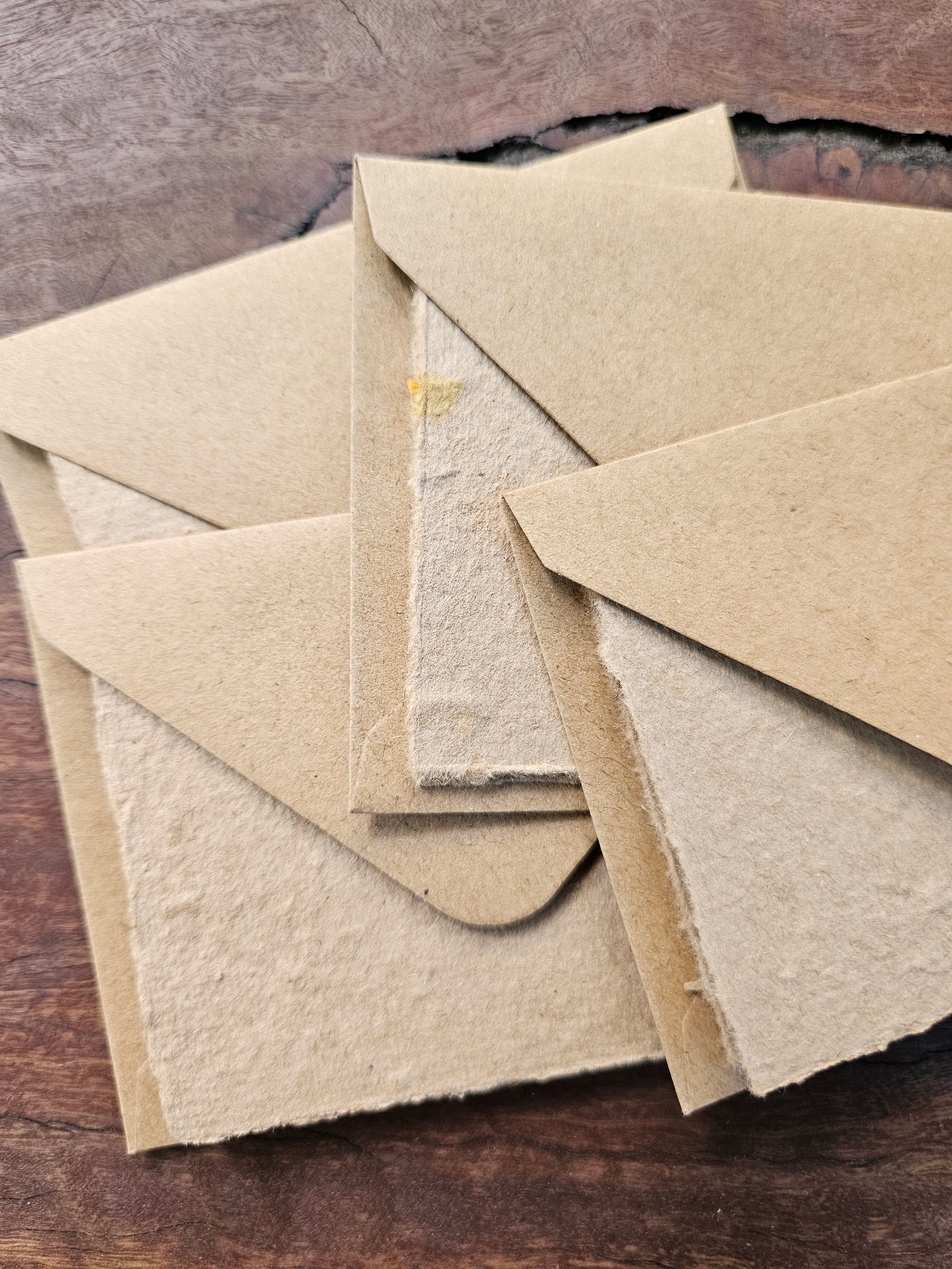 Seeded Plantable handmade paper gift cards- set of 4