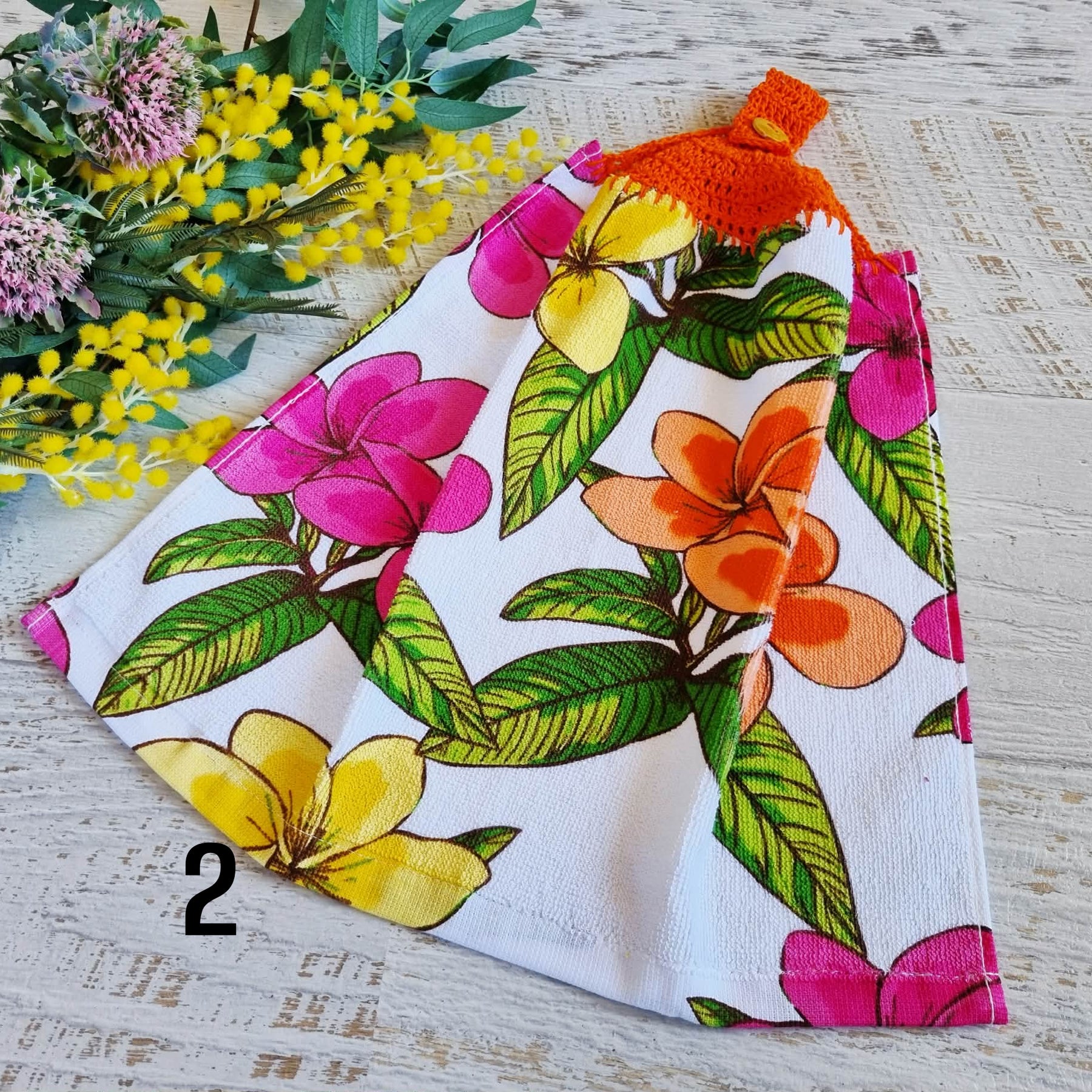 Kitchen Hand Towel | Hanging | Cotton | SINGLE LAYER | 9 Styles - 1-9