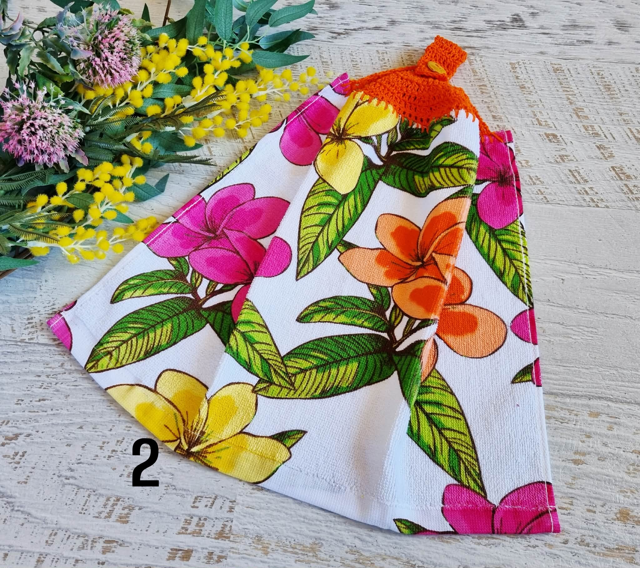 Kitchen Hand Towel | Hanging | Cotton | SINGLE LAYER | 9 Styles - 1-9