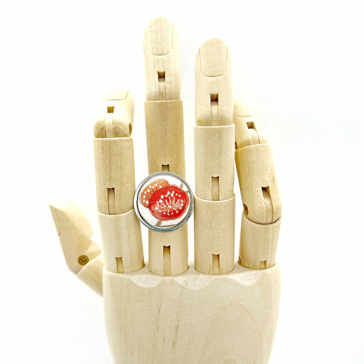 Kimono Ring - Adjustable Red