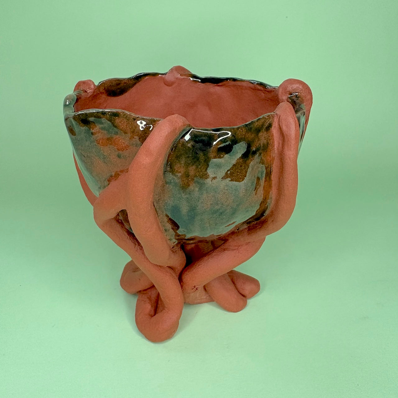 Ceramic creative experiments pots