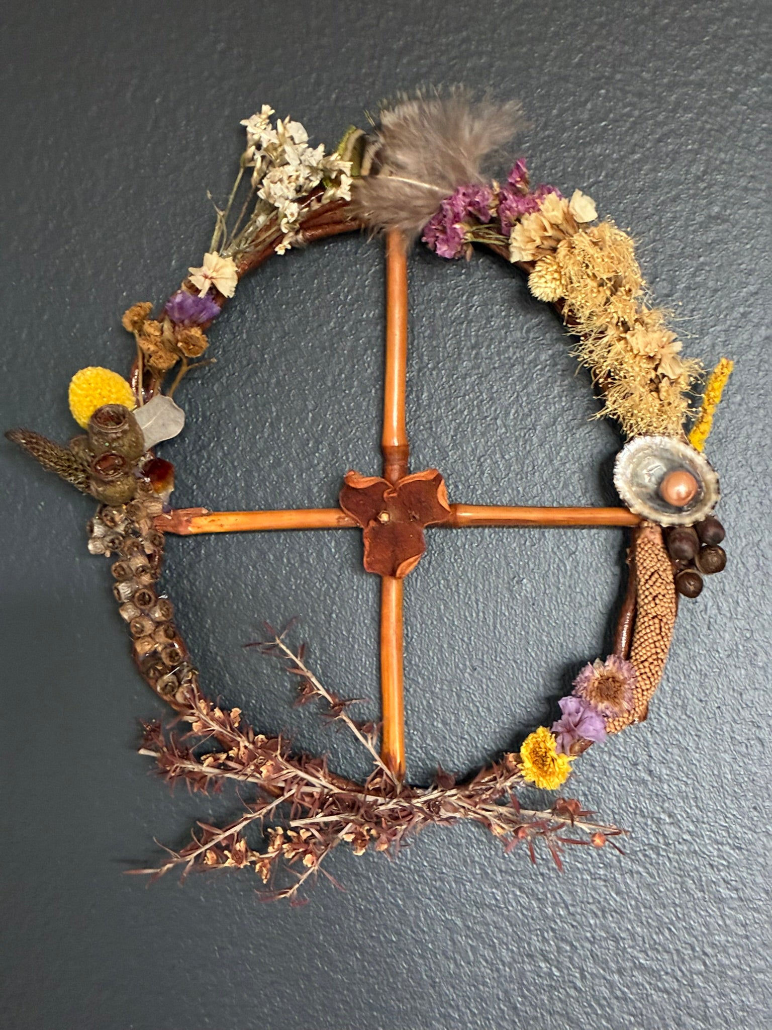 Wreath - "Solar/Earth Cross no. 11"