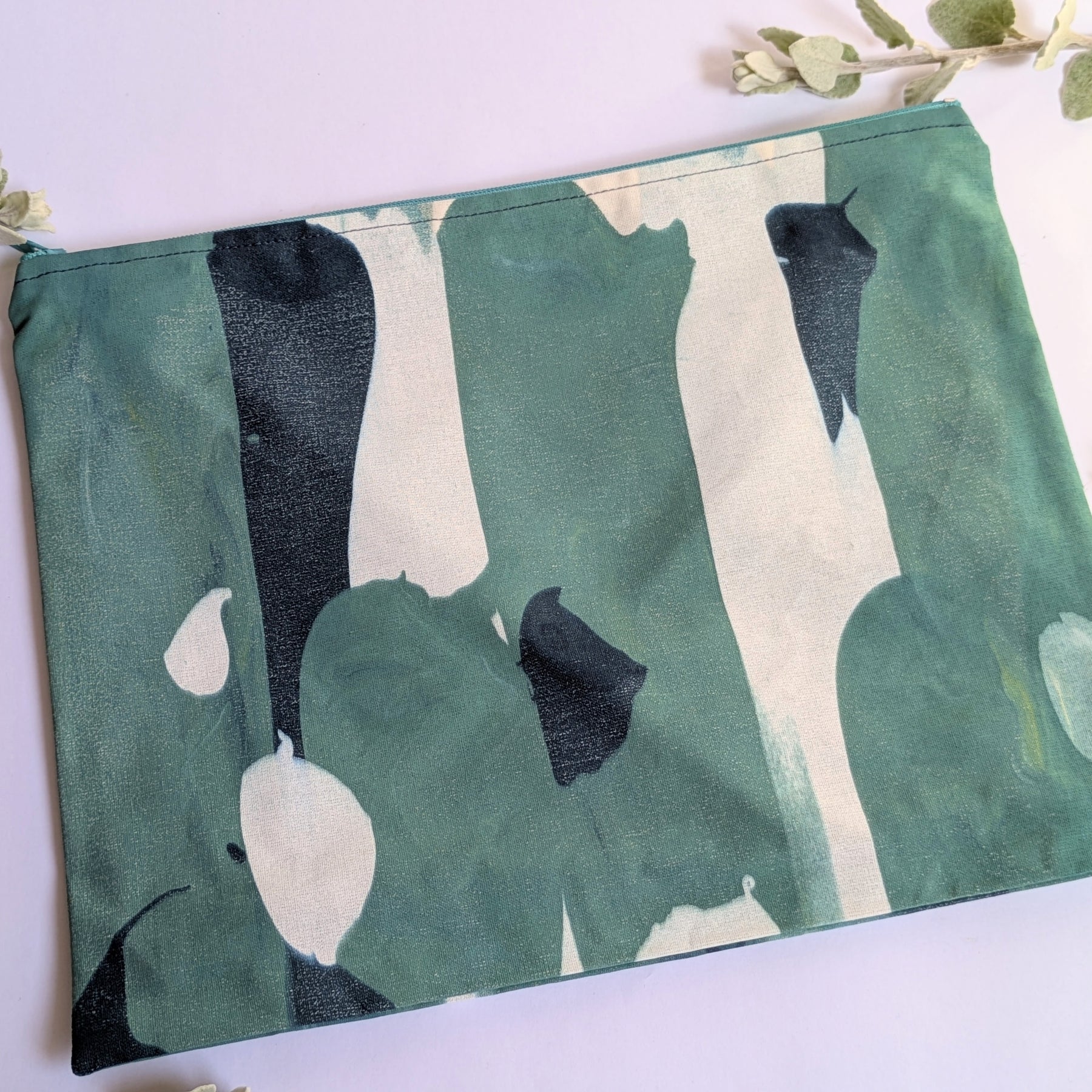 Hand Printed Fabric Pouches