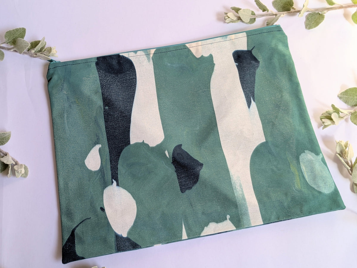 Hand Printed Fabric Pouches