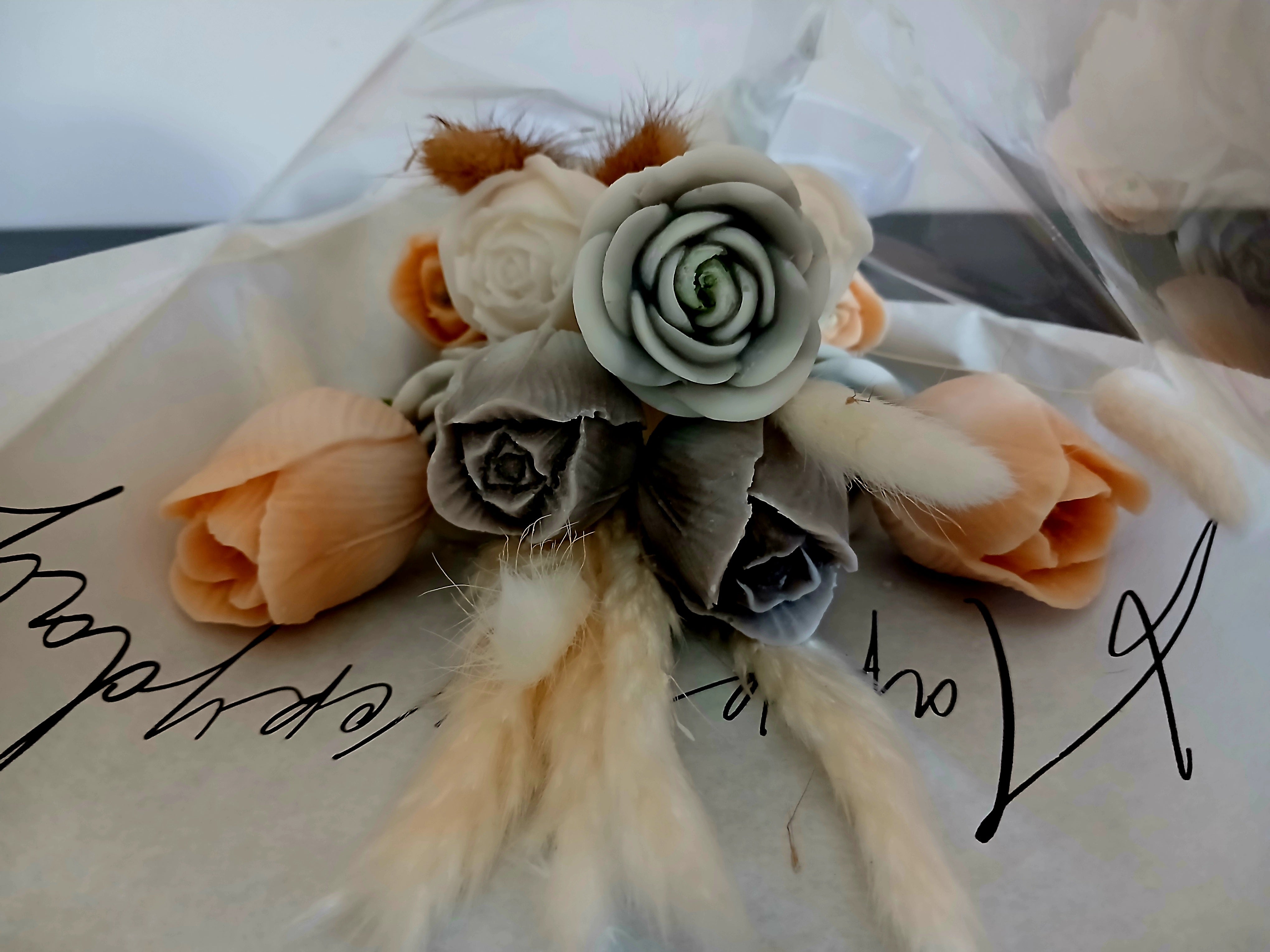 Hand Held Bouquet Sea Salt & Driftwood