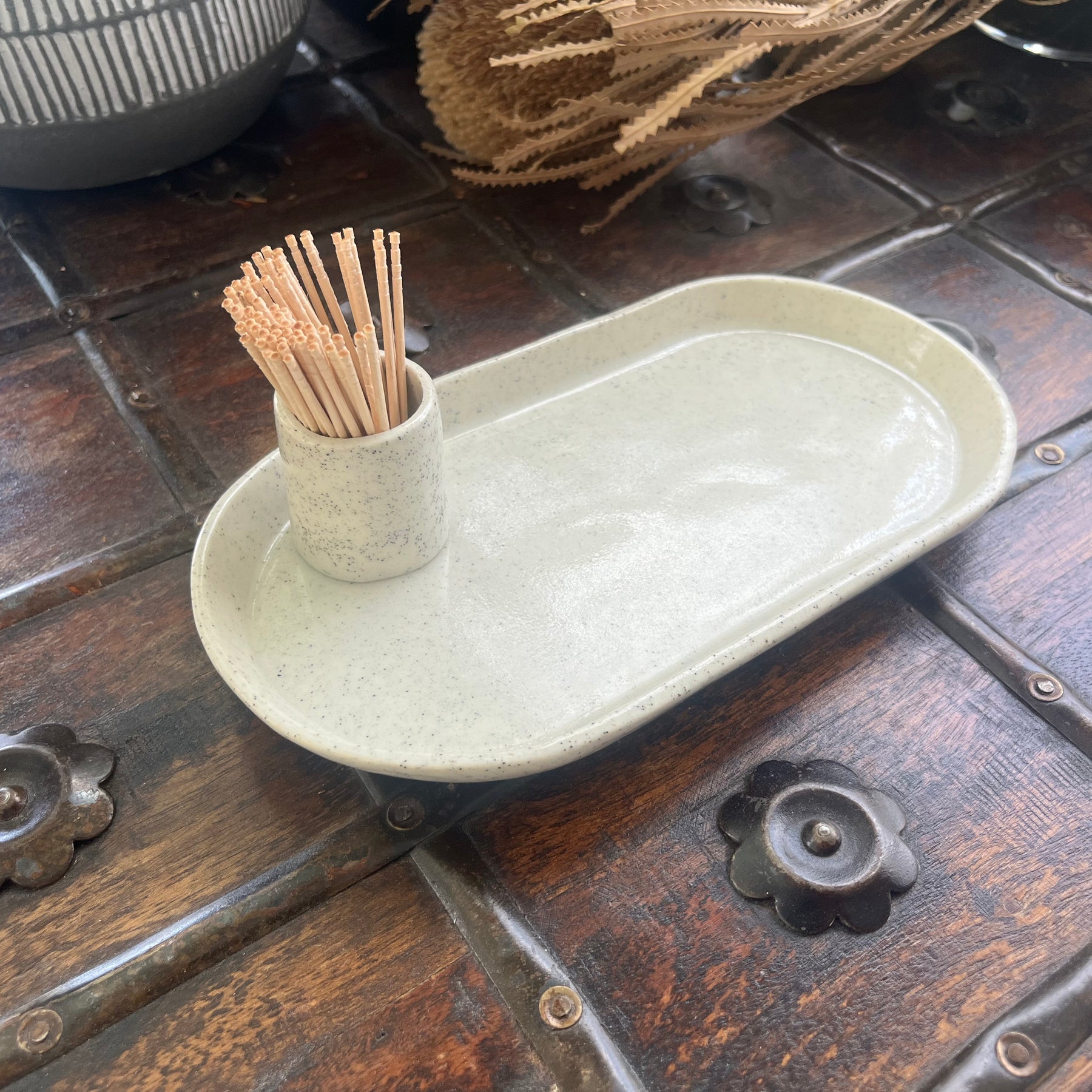 Three-Piece Ceramic Serving Set