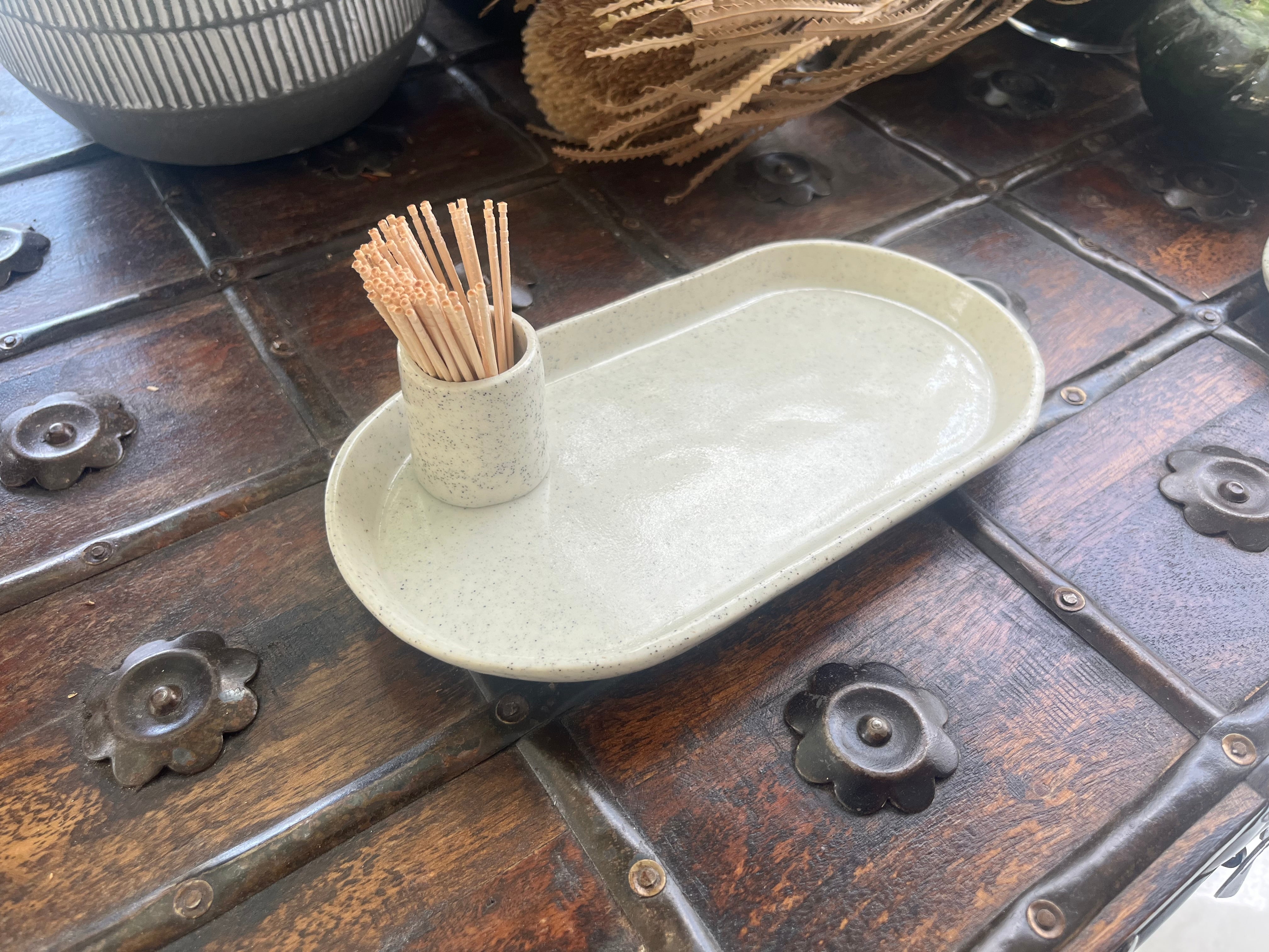 Three-Piece Ceramic Serving Set