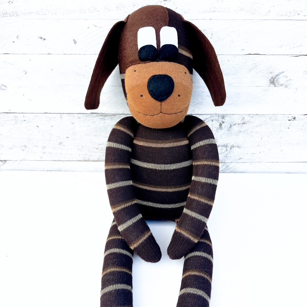 Denver the Sock Dog - READY TO POST soft toy