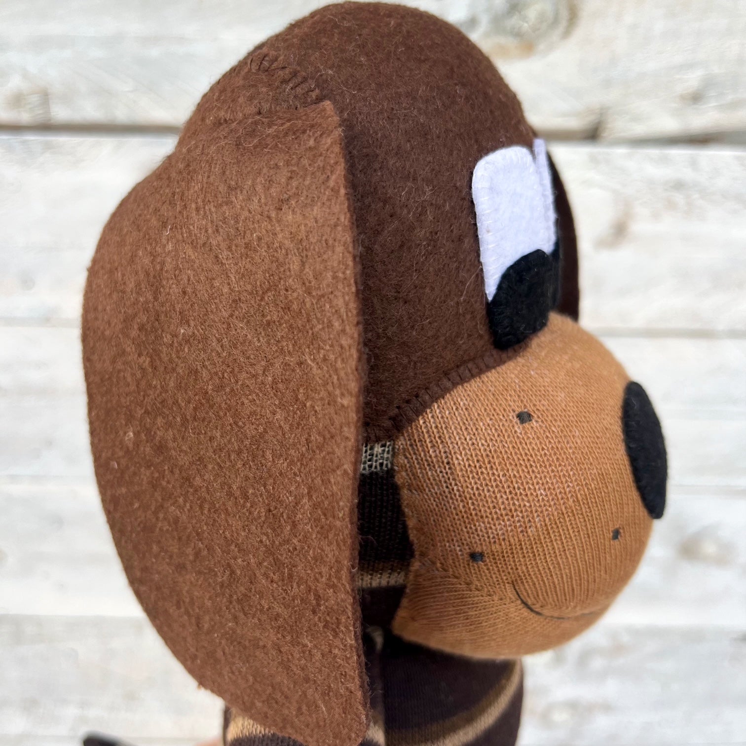 Denver the Sock Dog - READY TO POST soft toy