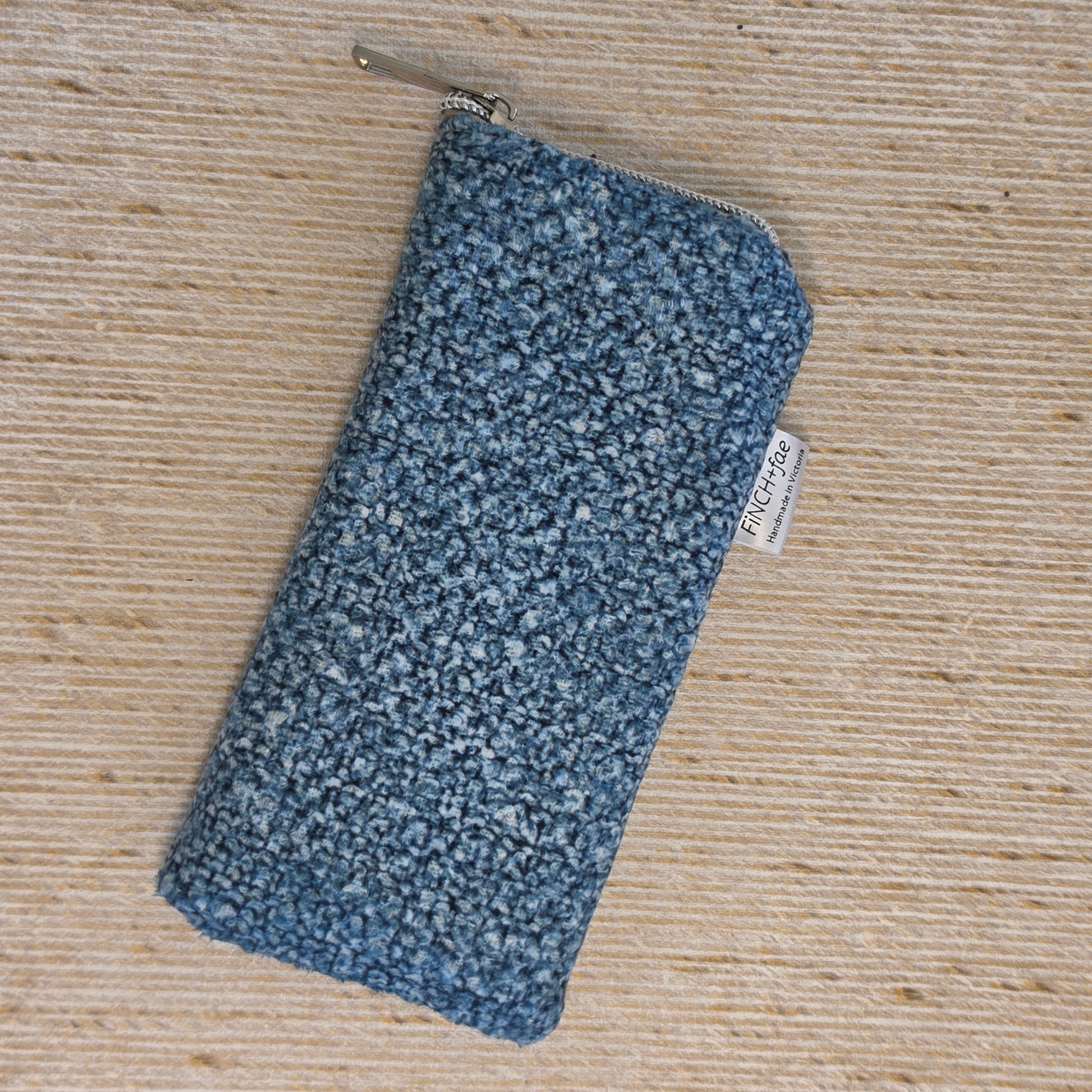 Softies glasses and sunglasses case, handmade and upcycled