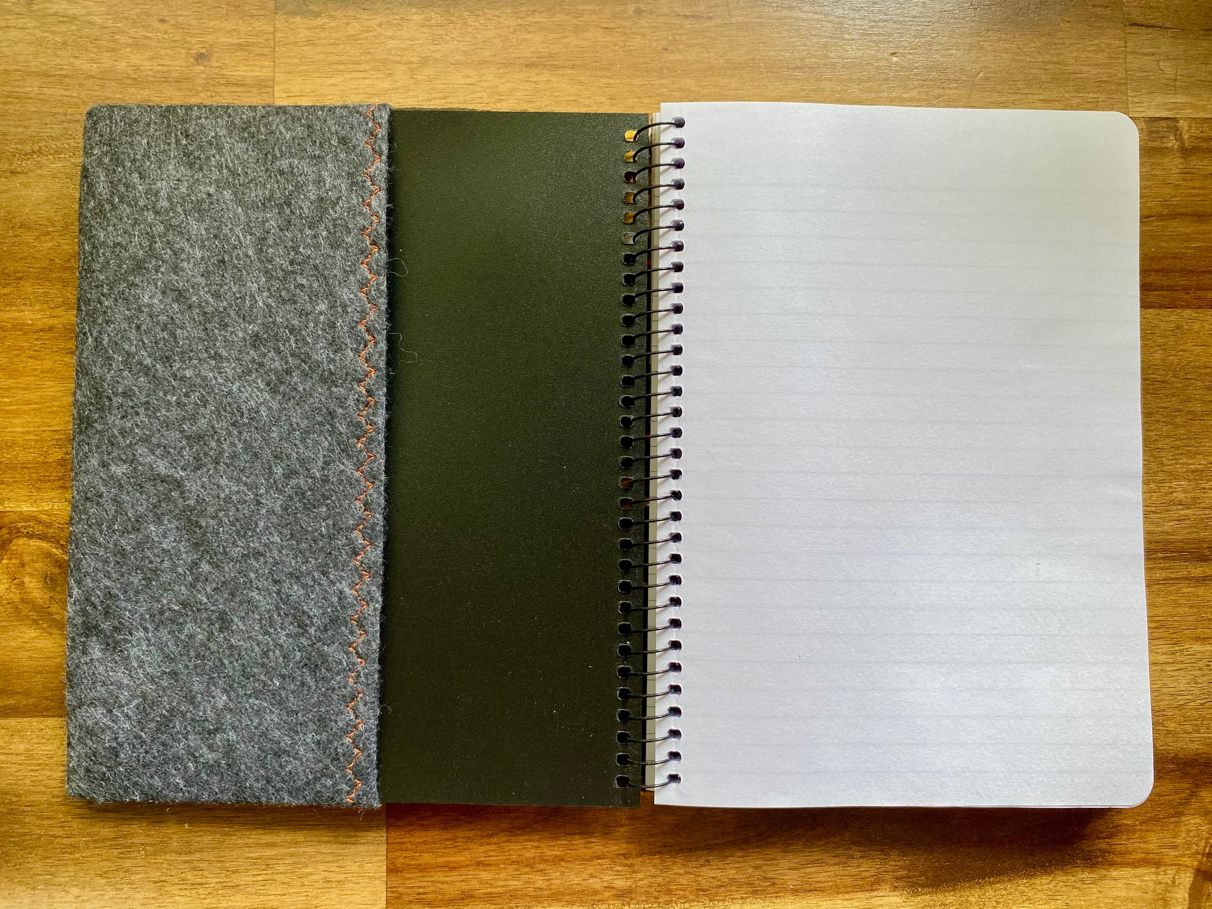 A5 Upcycled Notebook Fox