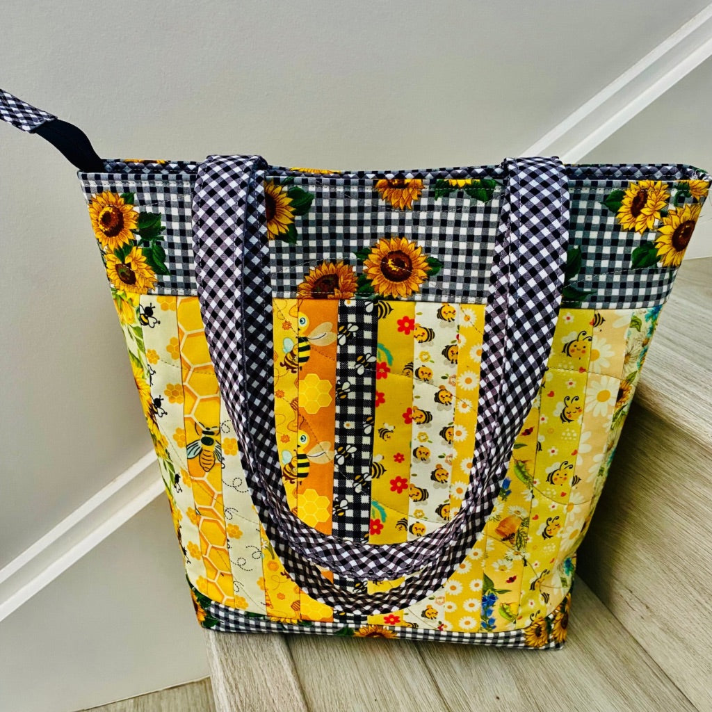 Bloom and Buzz Tote