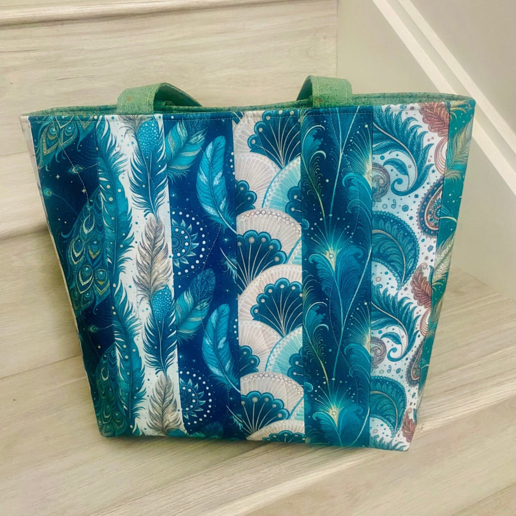 Peacock Plume Tote