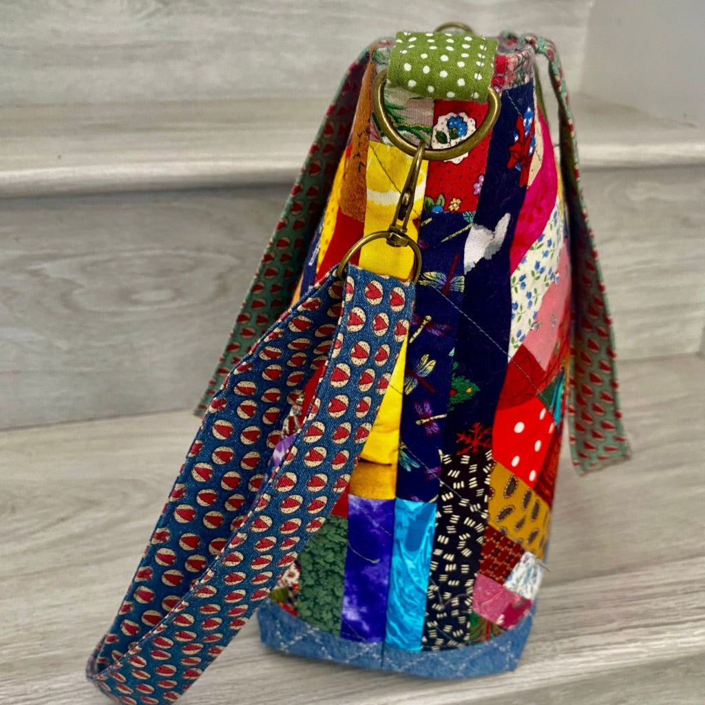 Boho Mosaic crossbody patchwork bag