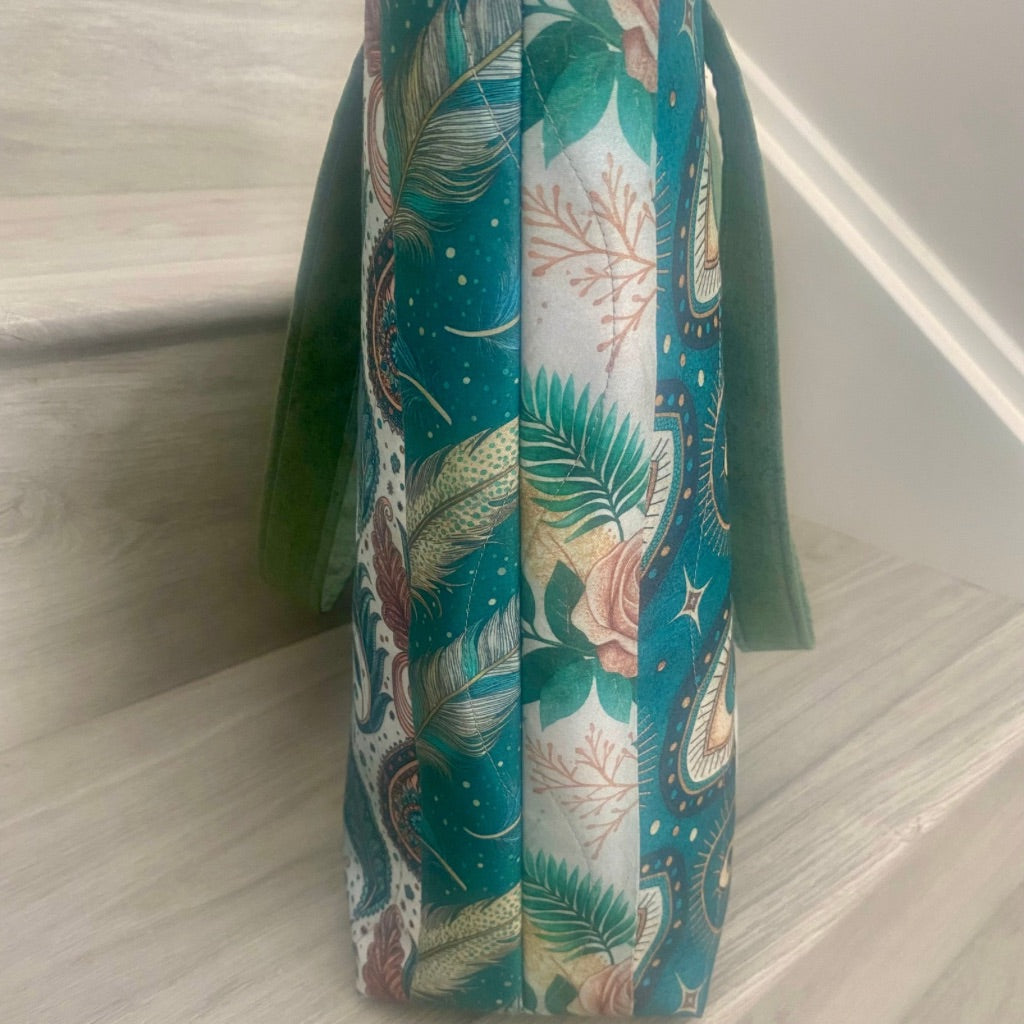 Peacock Plume Tote