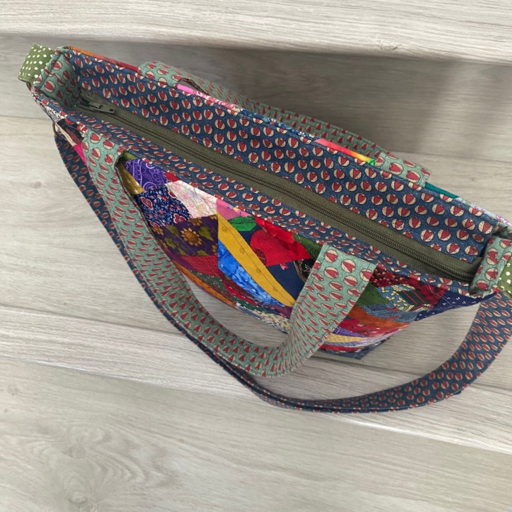 Boho Mosaic crossbody patchwork bag