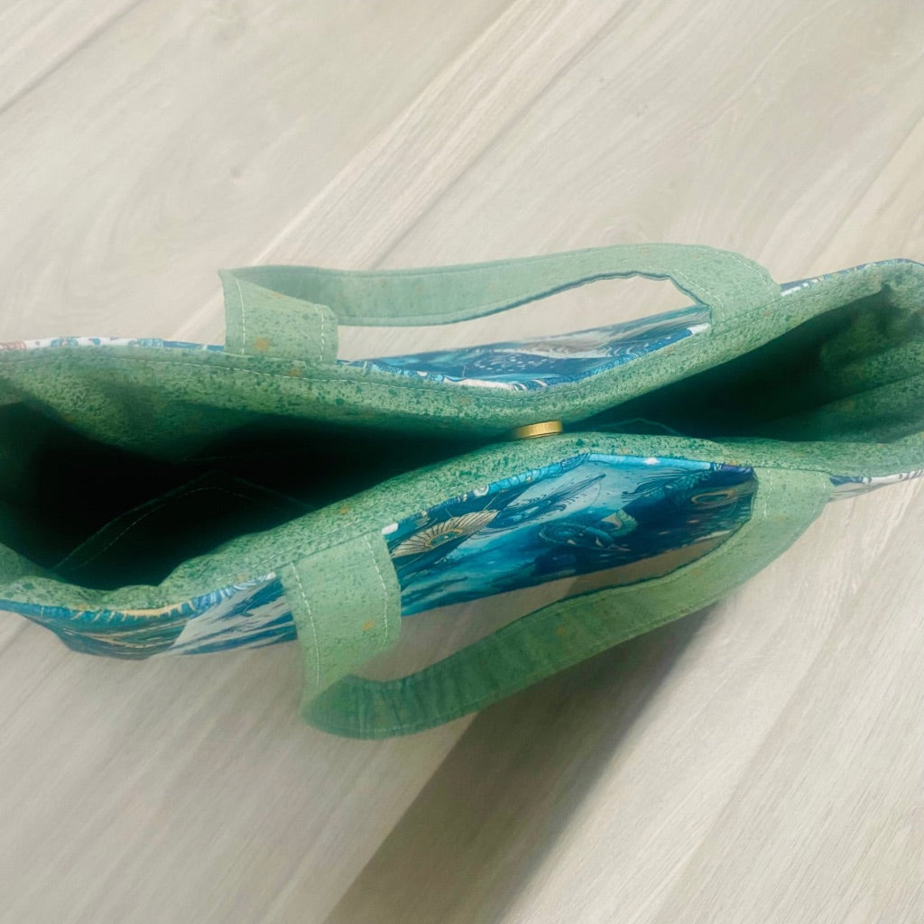Peacock Plume Tote