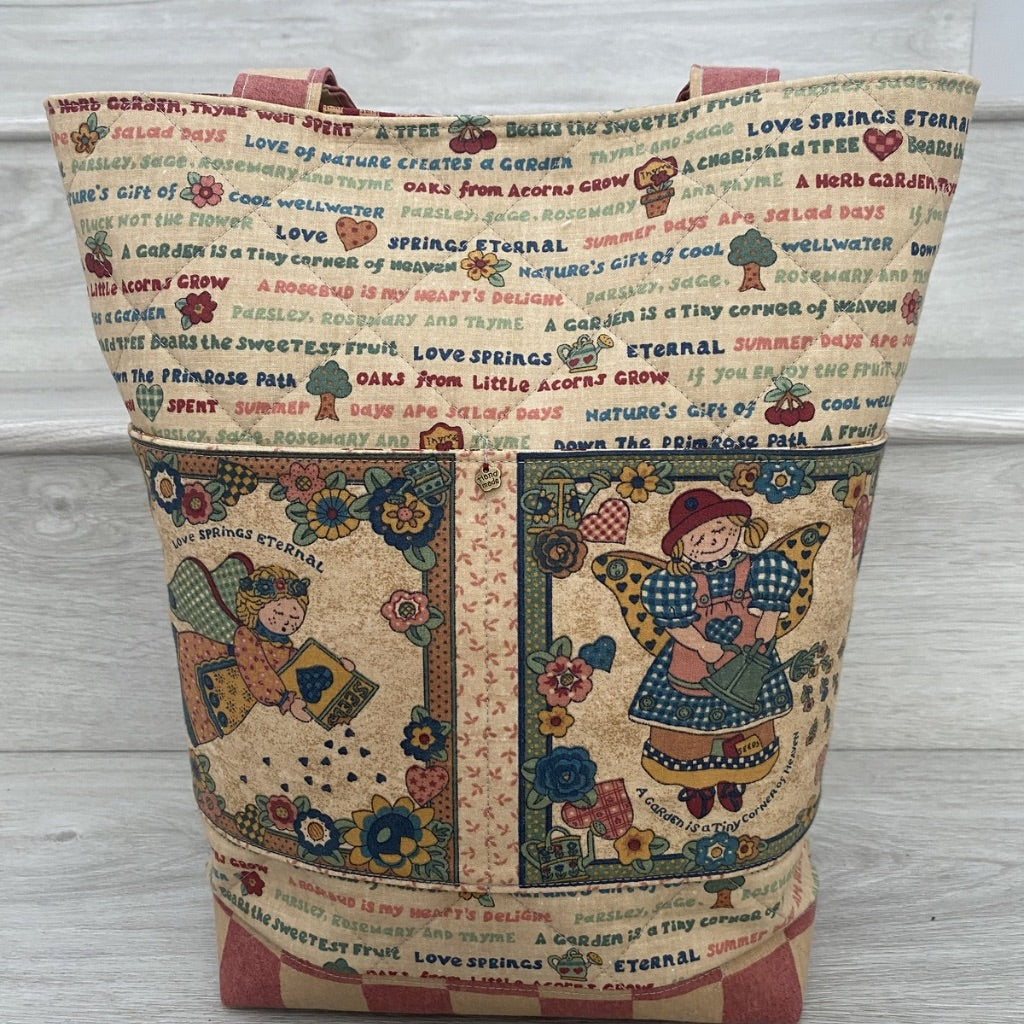 Cottage Garden Market Tote