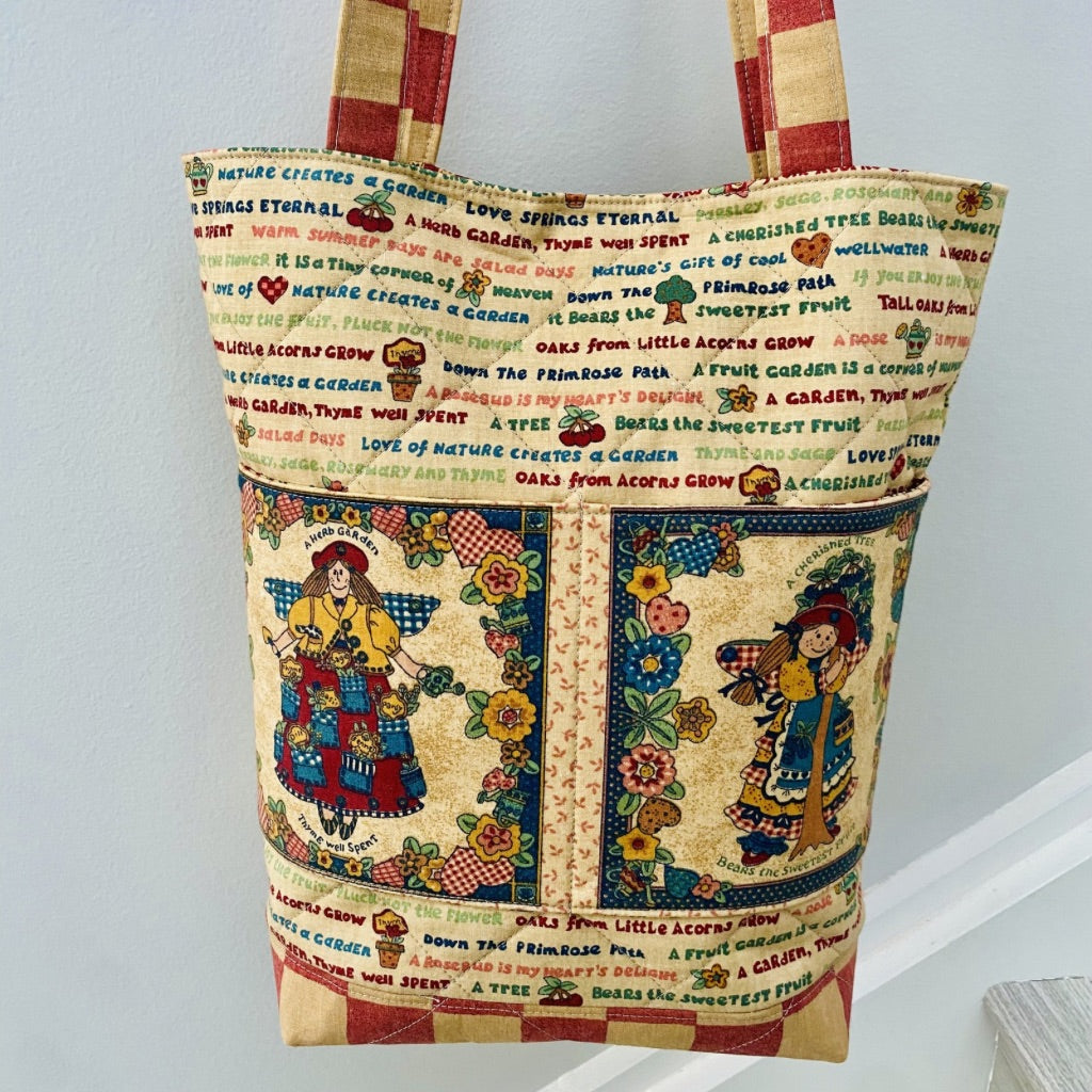 Cottage Garden Market Tote