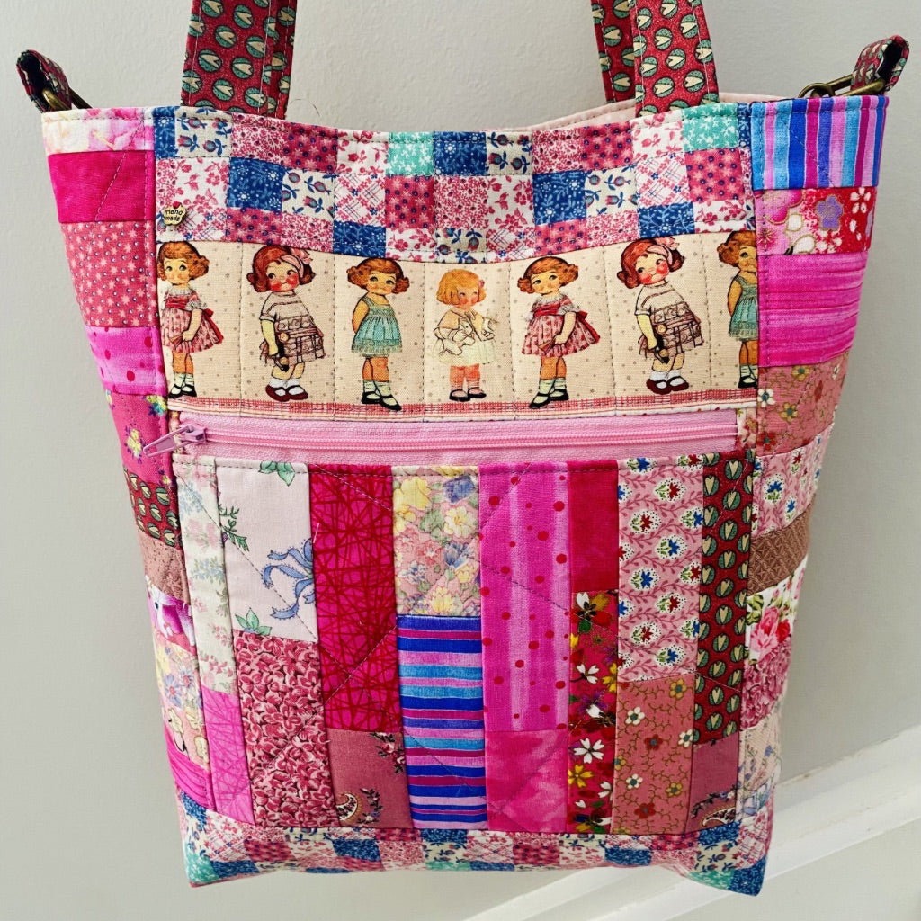 Dolly’s Dream patchwork tote