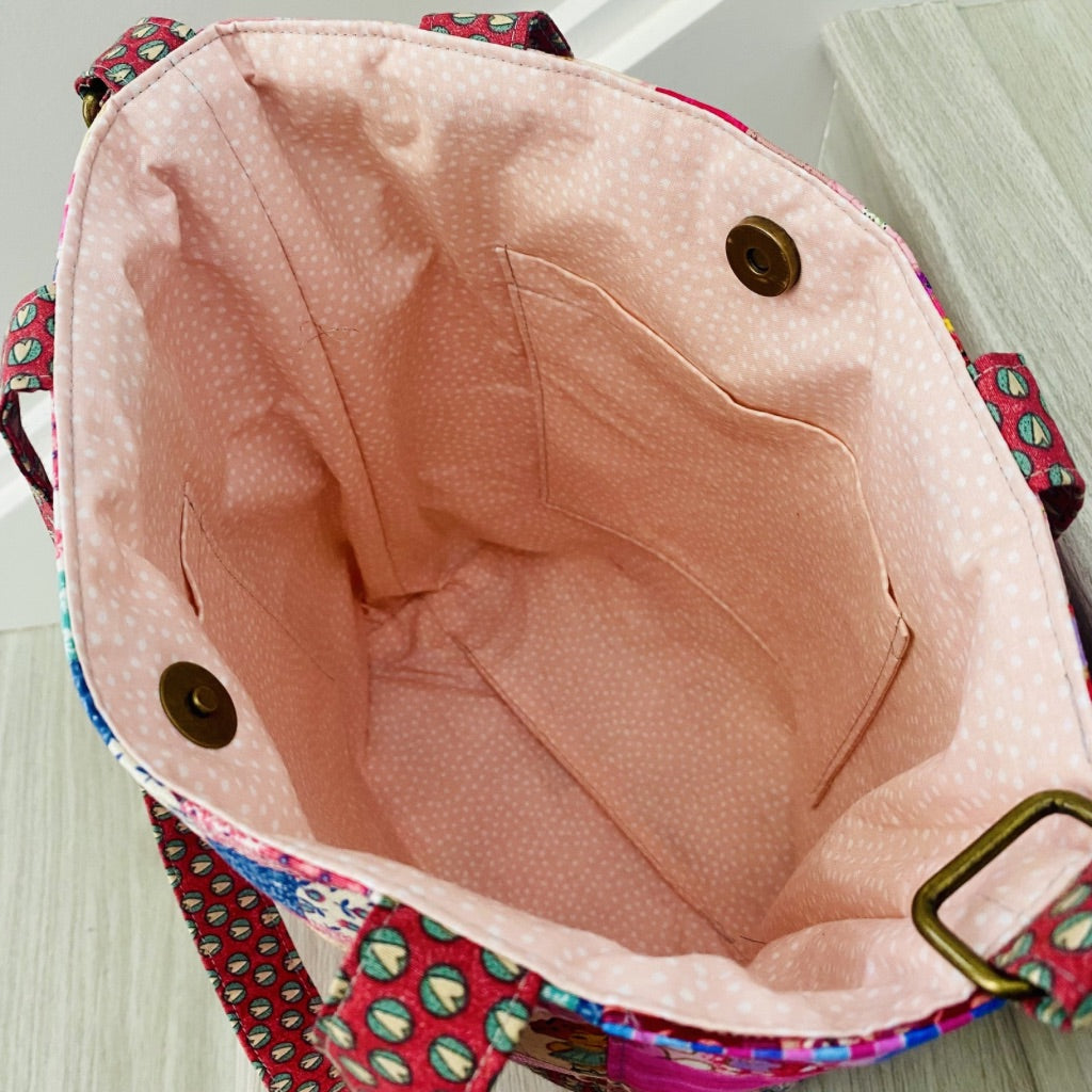 Dolly’s Dream patchwork tote