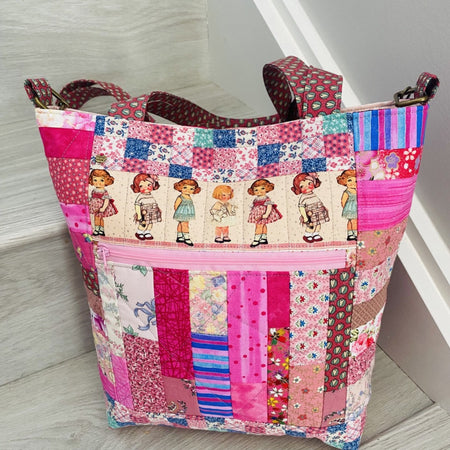 Dolly’s Dream patchwork tote