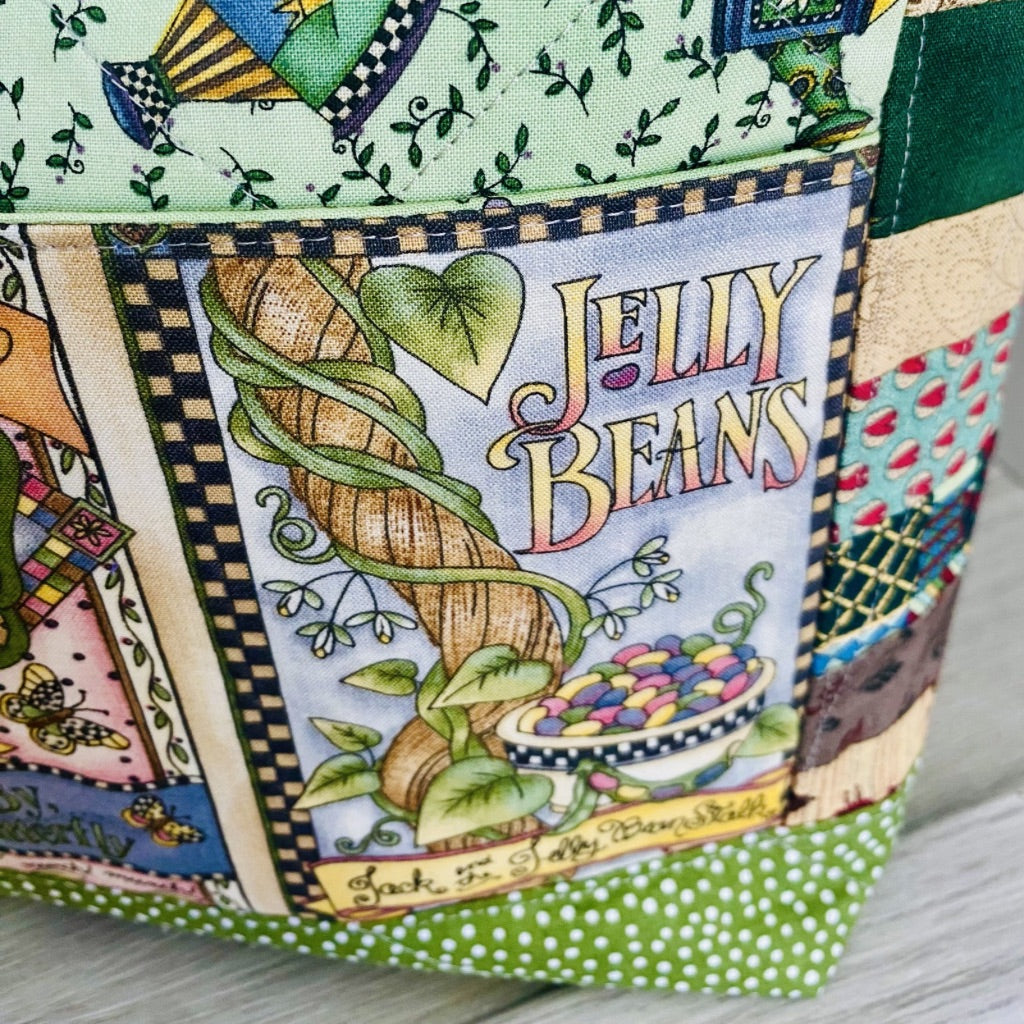 Cottage Garden patchwork tote
