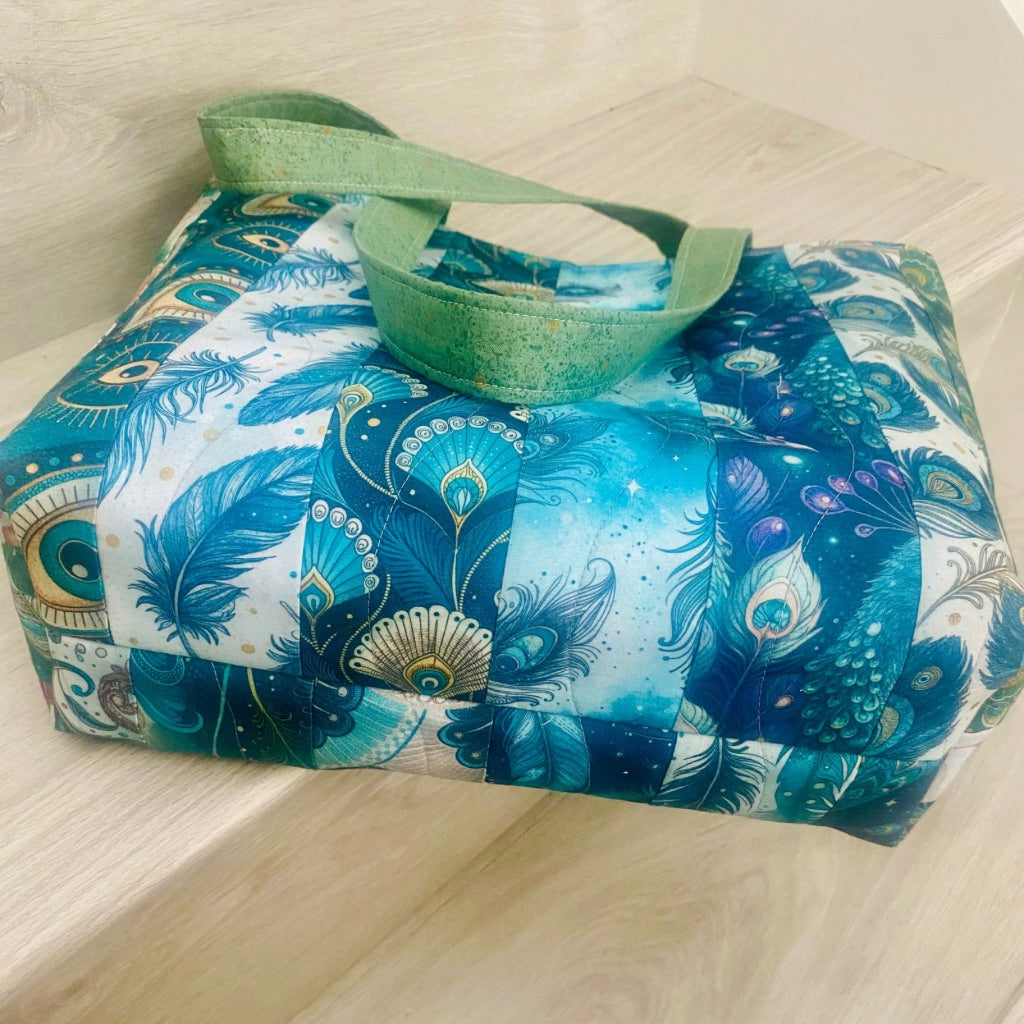 Peacock Plume Tote