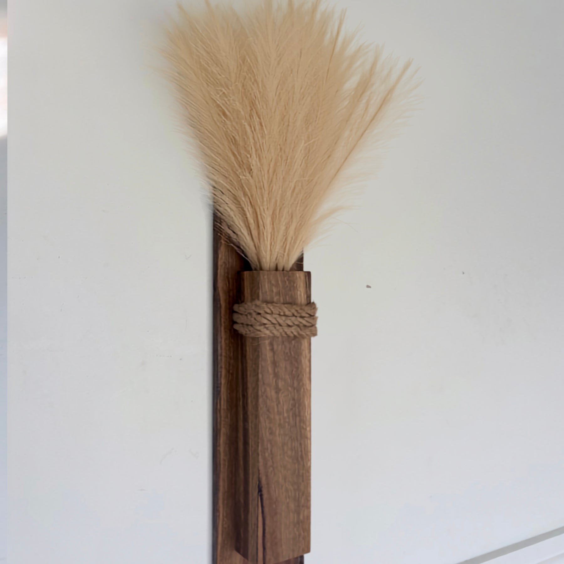 Spotted gum Wall pocket vase
