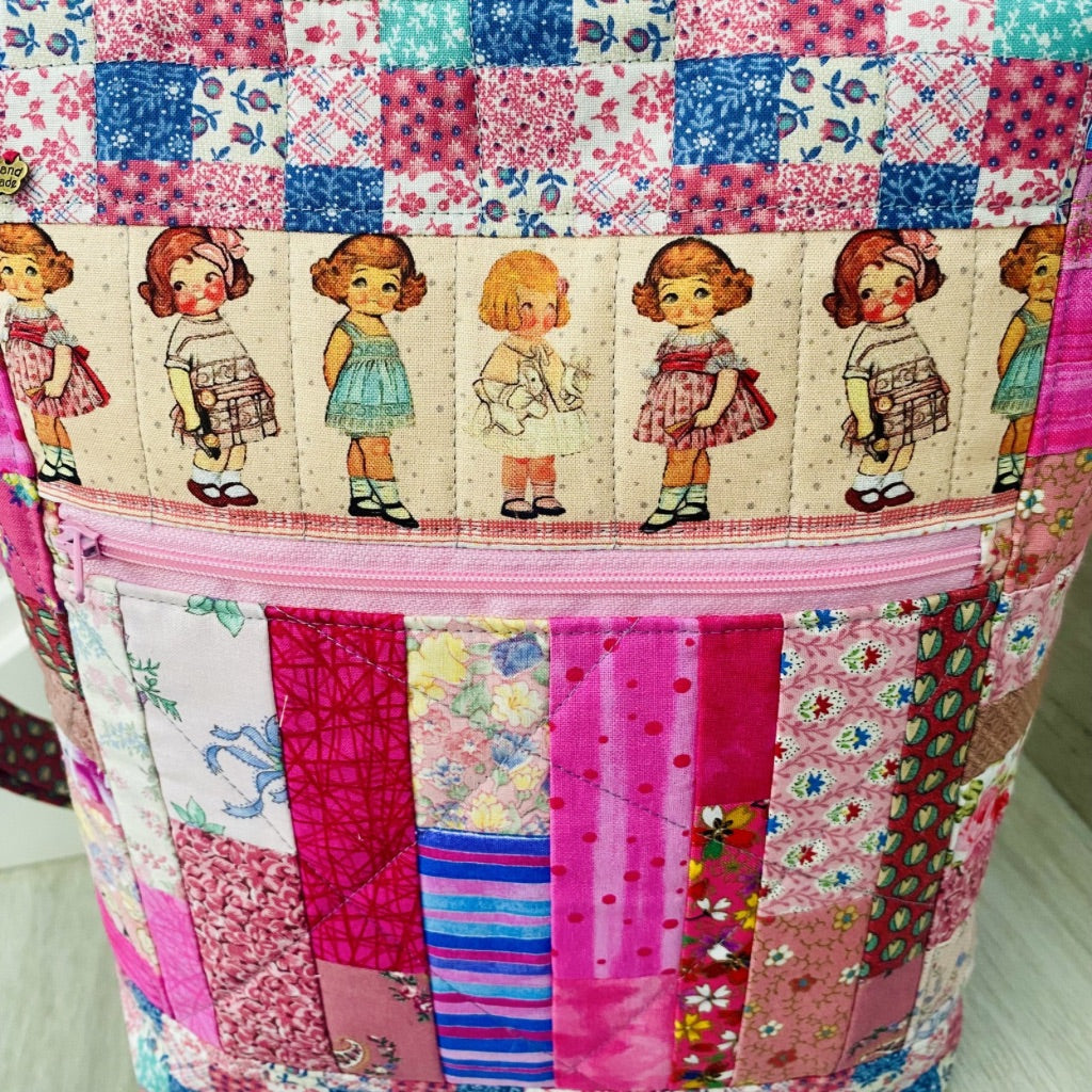 Dolly’s Dream patchwork tote