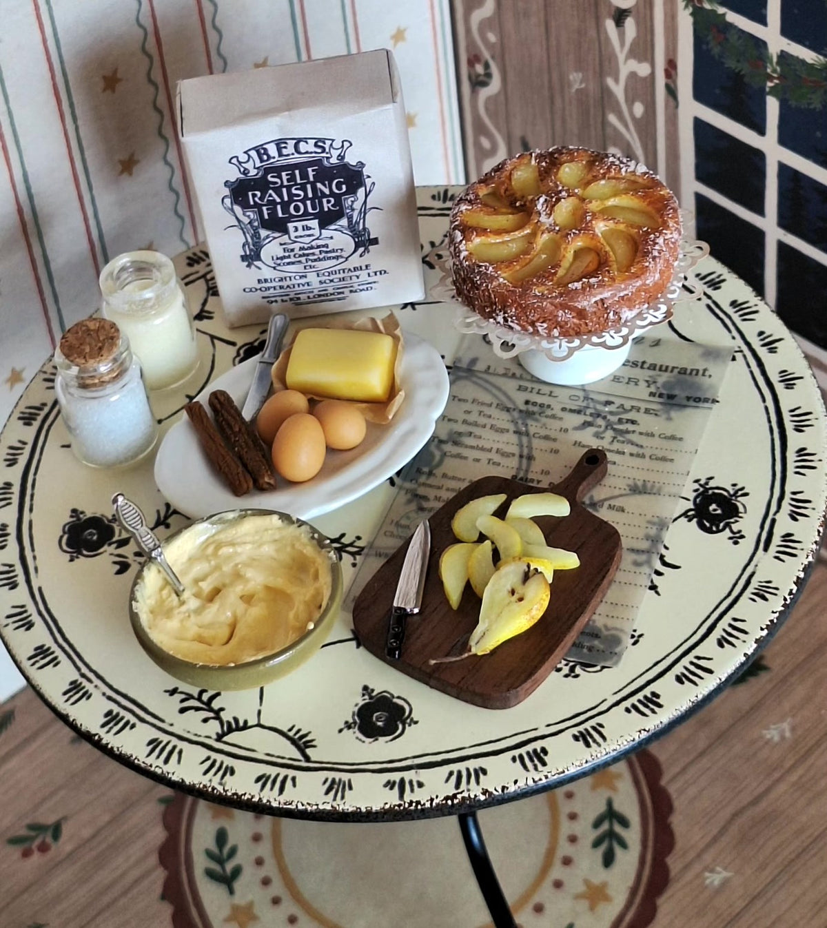ITALIAN PEAR CAKE SET