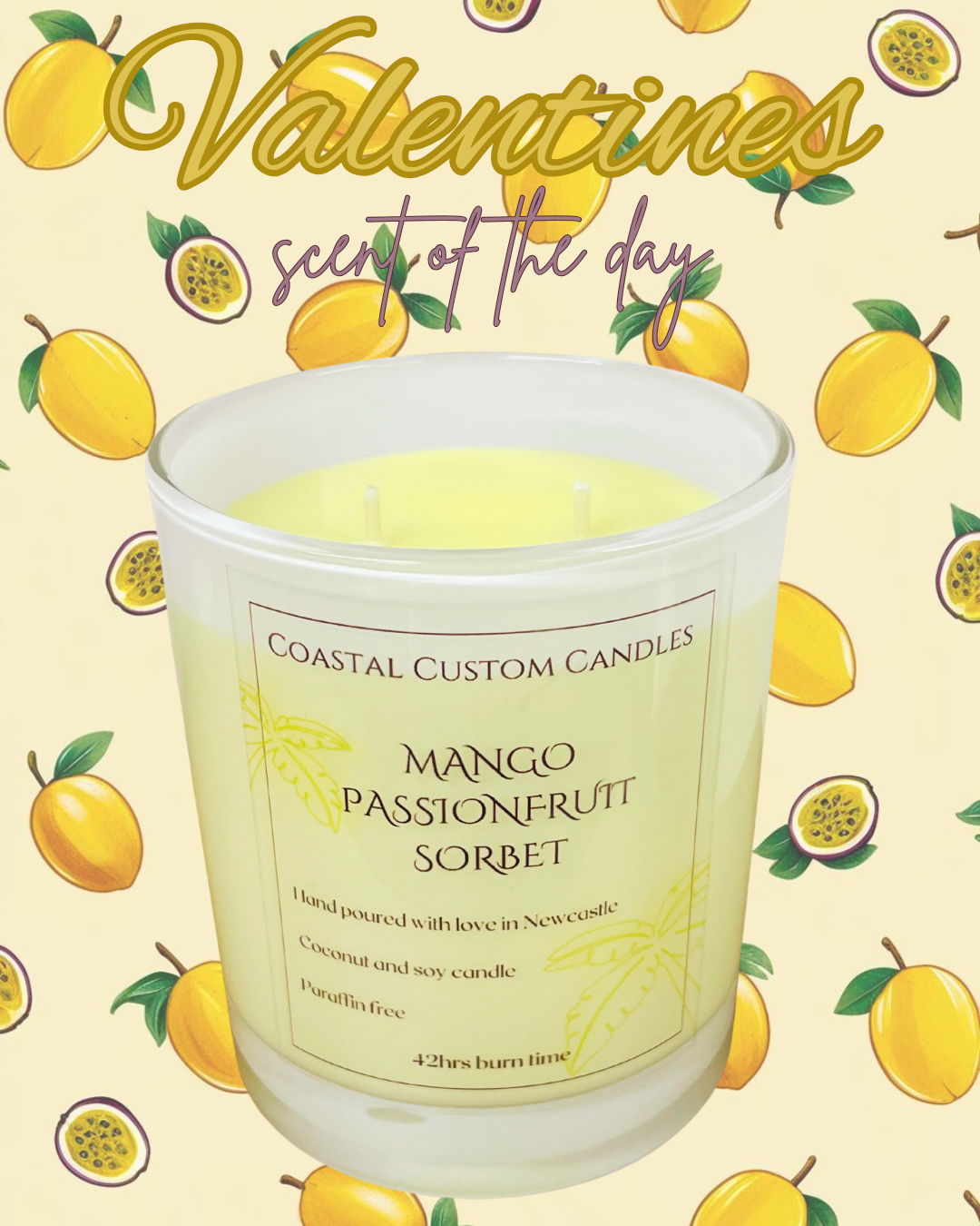 Mango Passionfruit Sorbet Candle