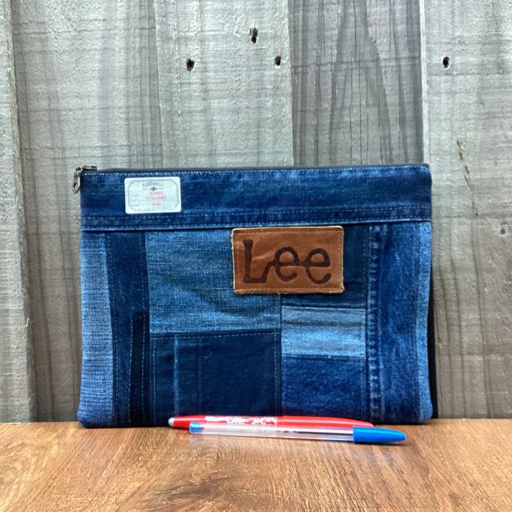 Handmade Upcycled Denim Pencil Case – Lee Tag