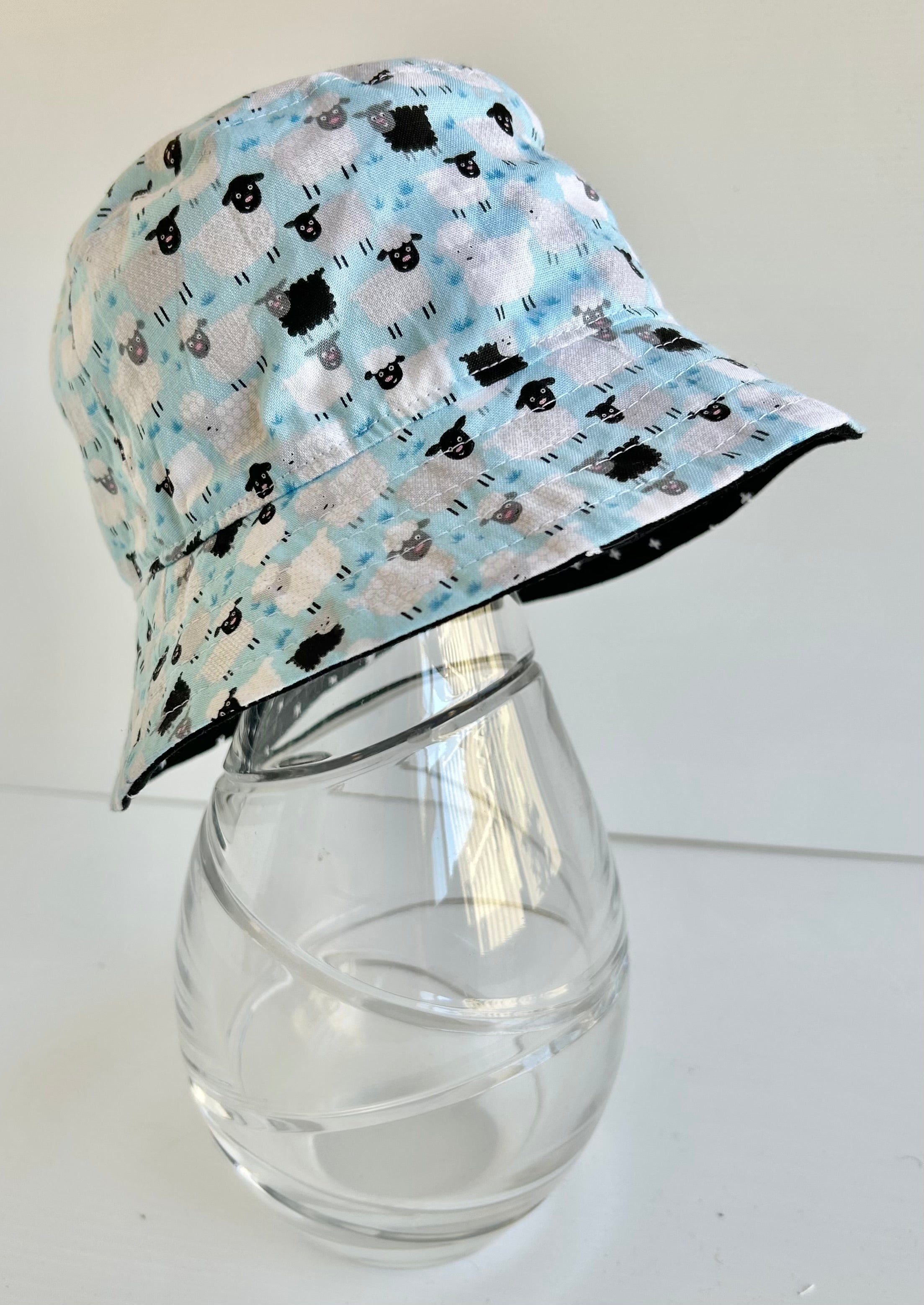 Ready to post- Baby size hats (boyish prints)- reduced price